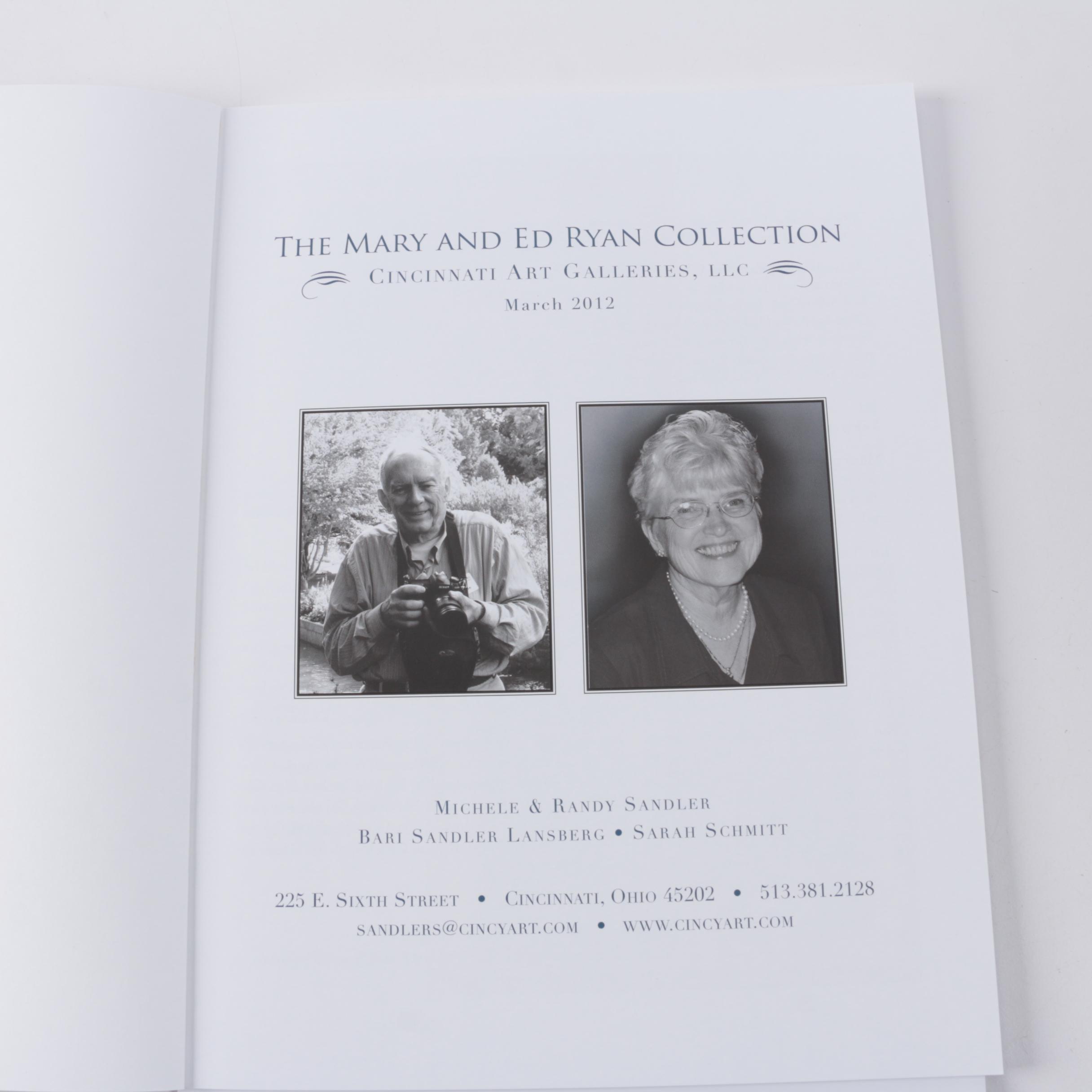 Cincinnati Area Art Books and Catalogs Including Carl John Zimmerman