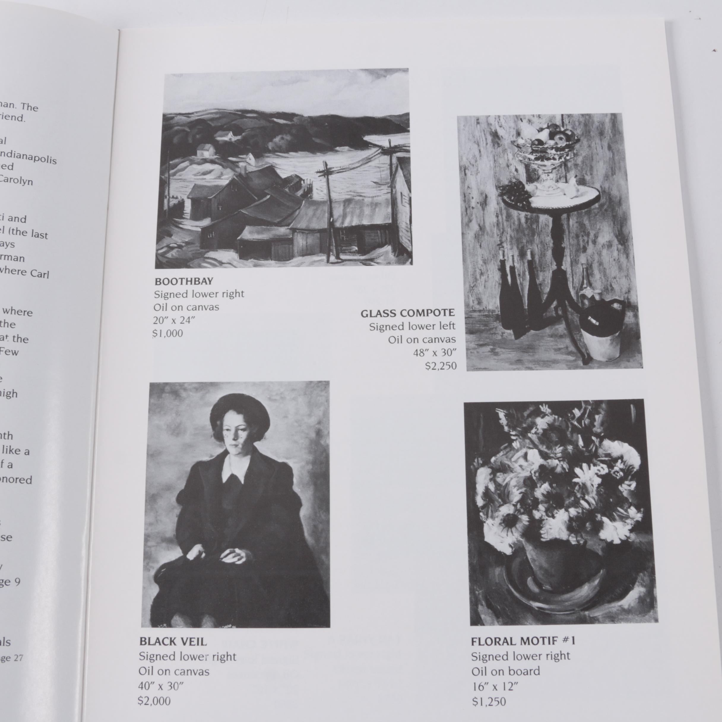 Cincinnati Area Art Books and Catalogs Including Carl John Zimmerman