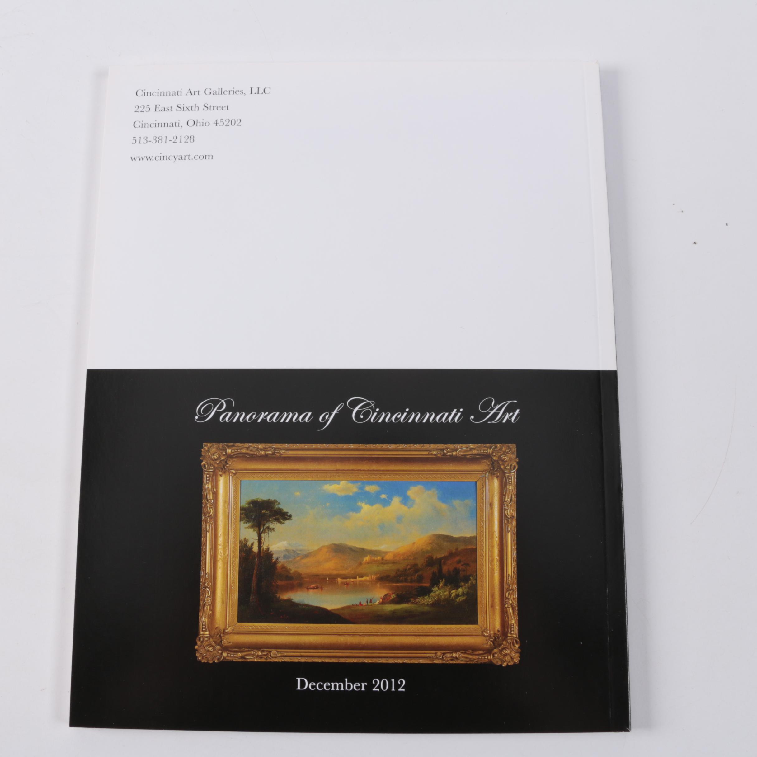 Cincinnati Area Art Books and Catalogs Including Carl John Zimmerman