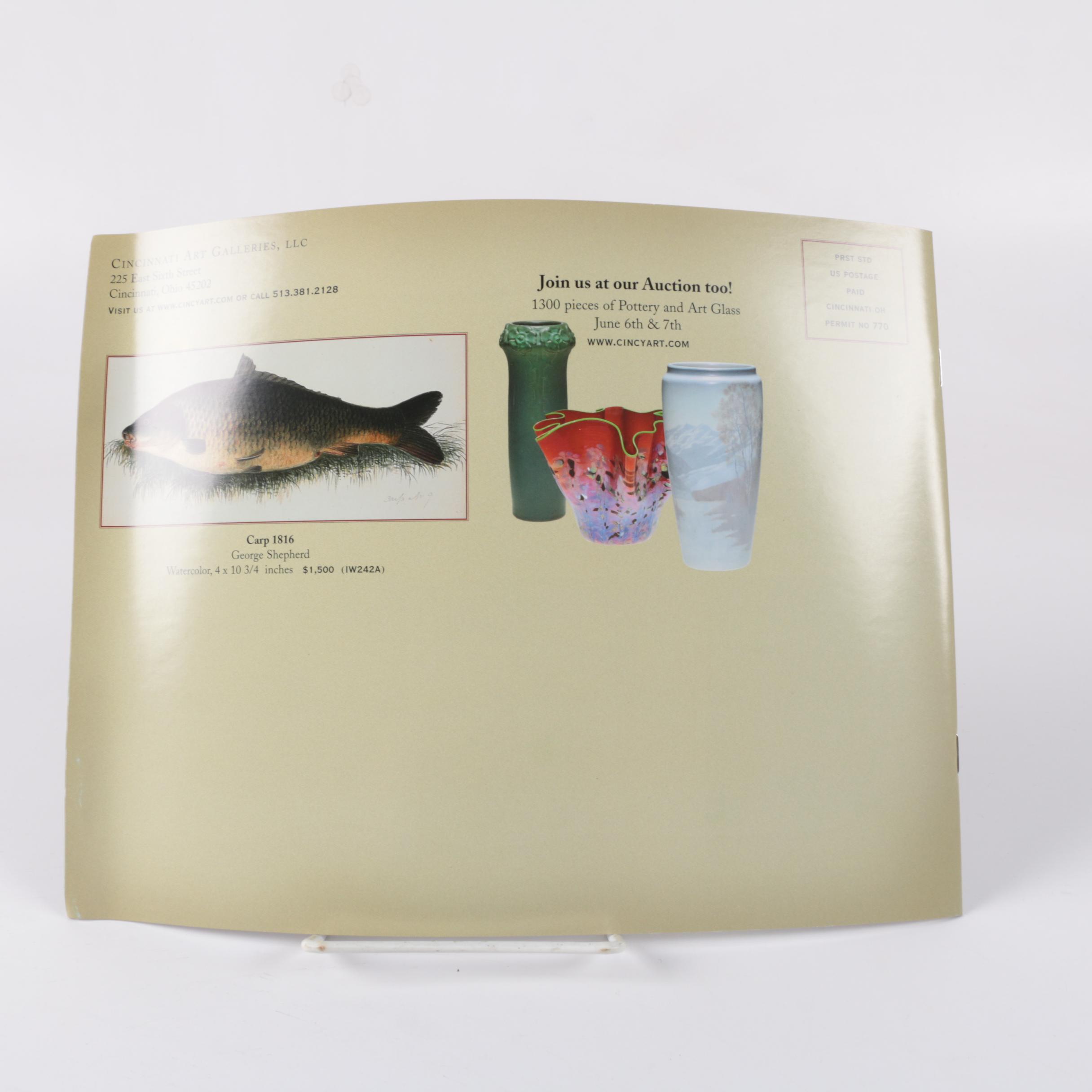 Cincinnati Area Art Books and Catalogs Including Carl John Zimmerman