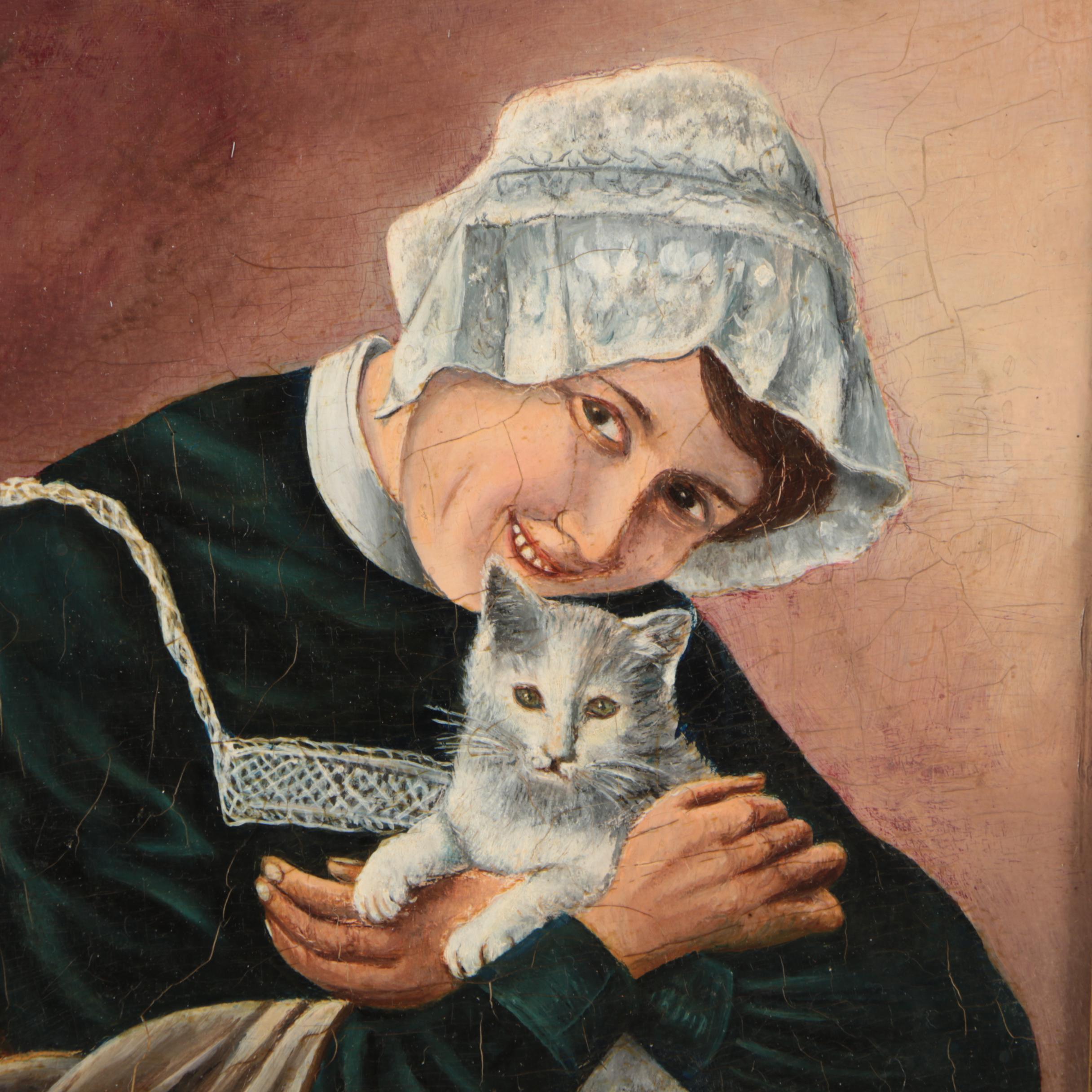 Oil Painting of Portrait