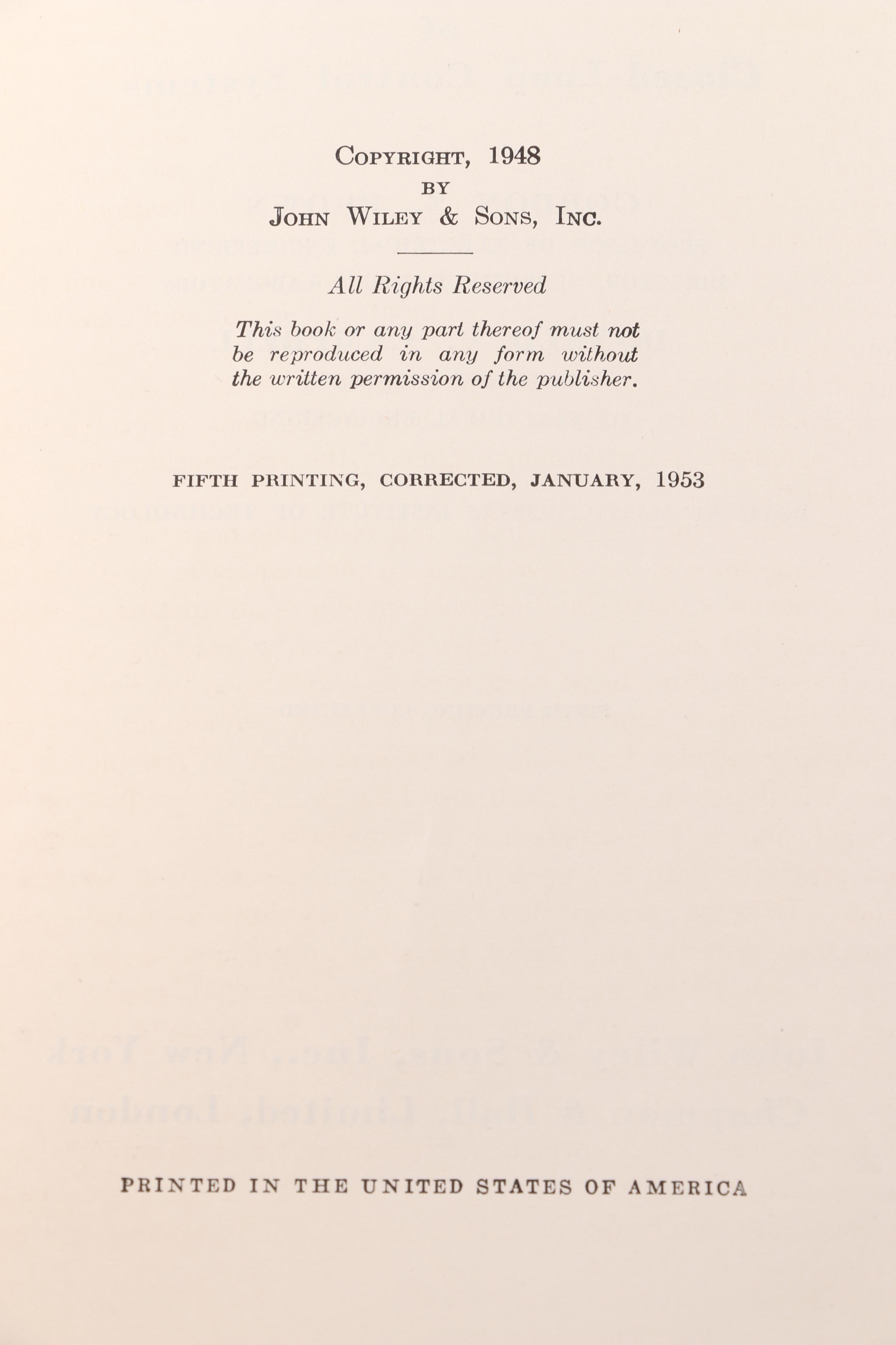 Vintage Science and Engineering Books