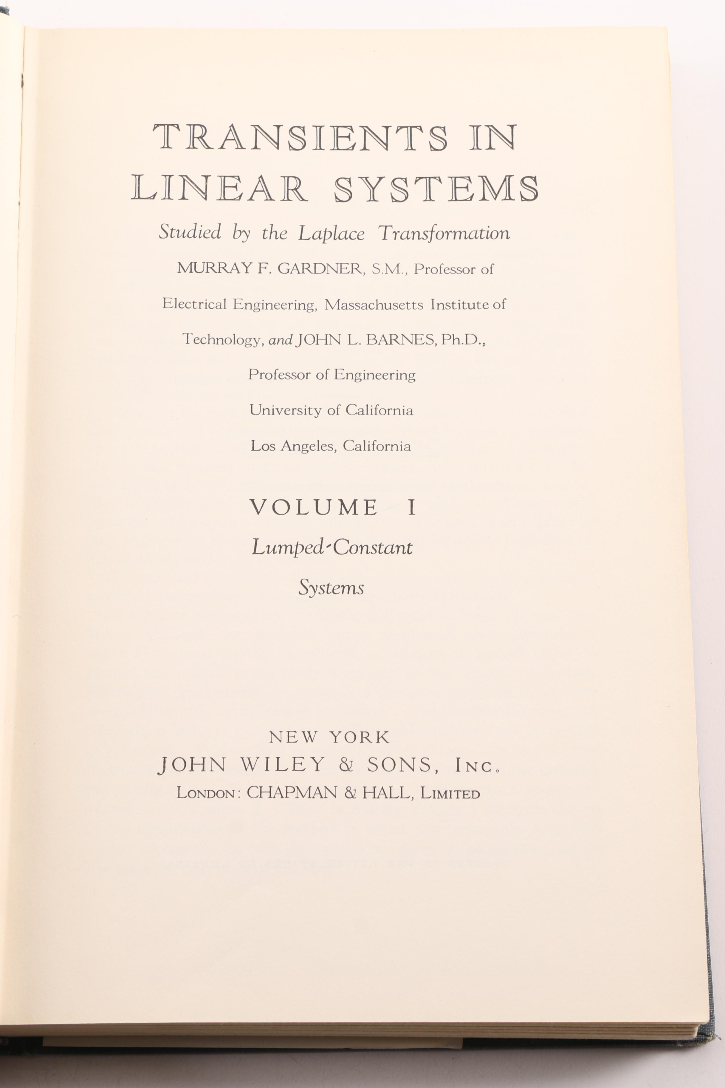 Vintage Science and Engineering Books