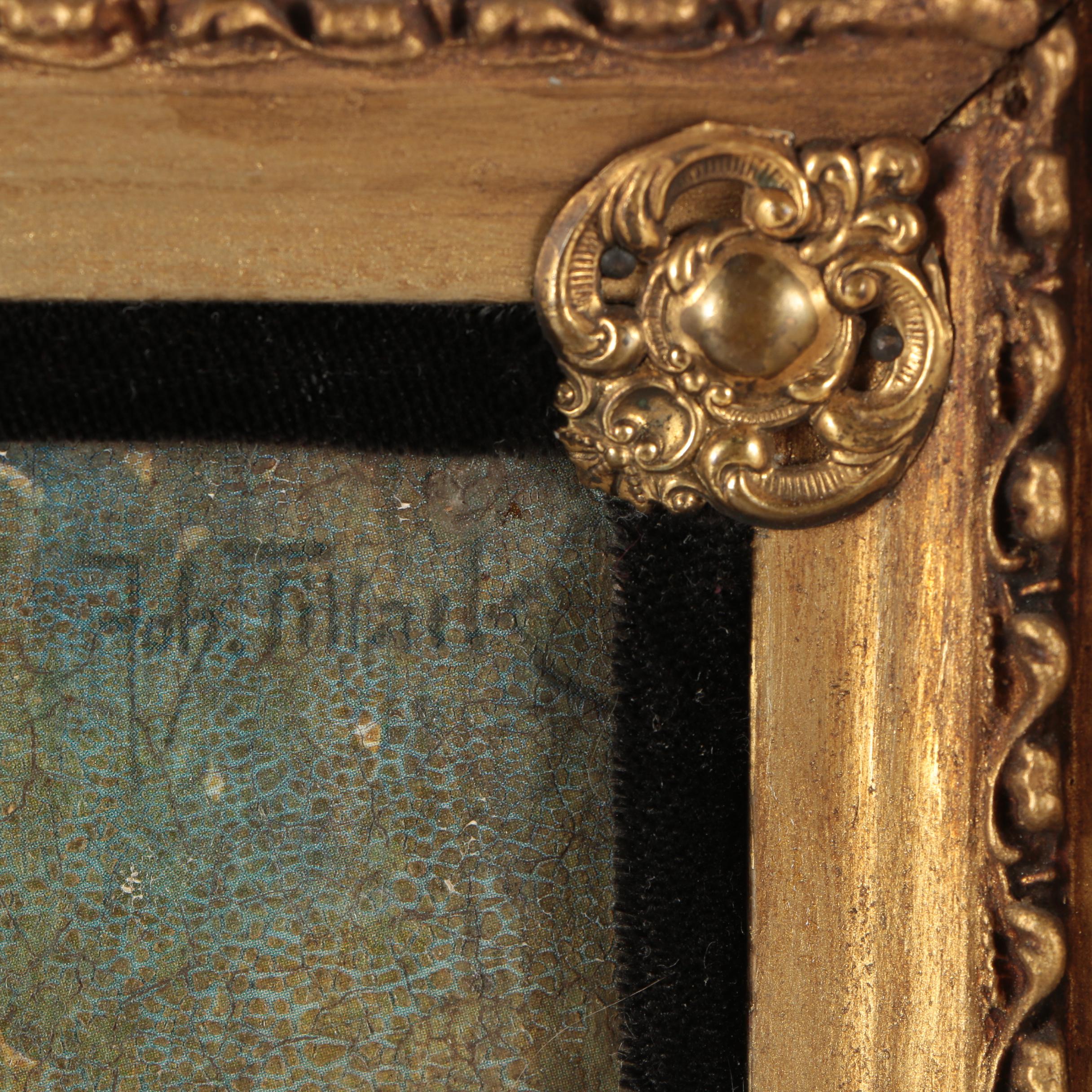 Offset Lithograph Portrait of Man in Indo-Persian Attire