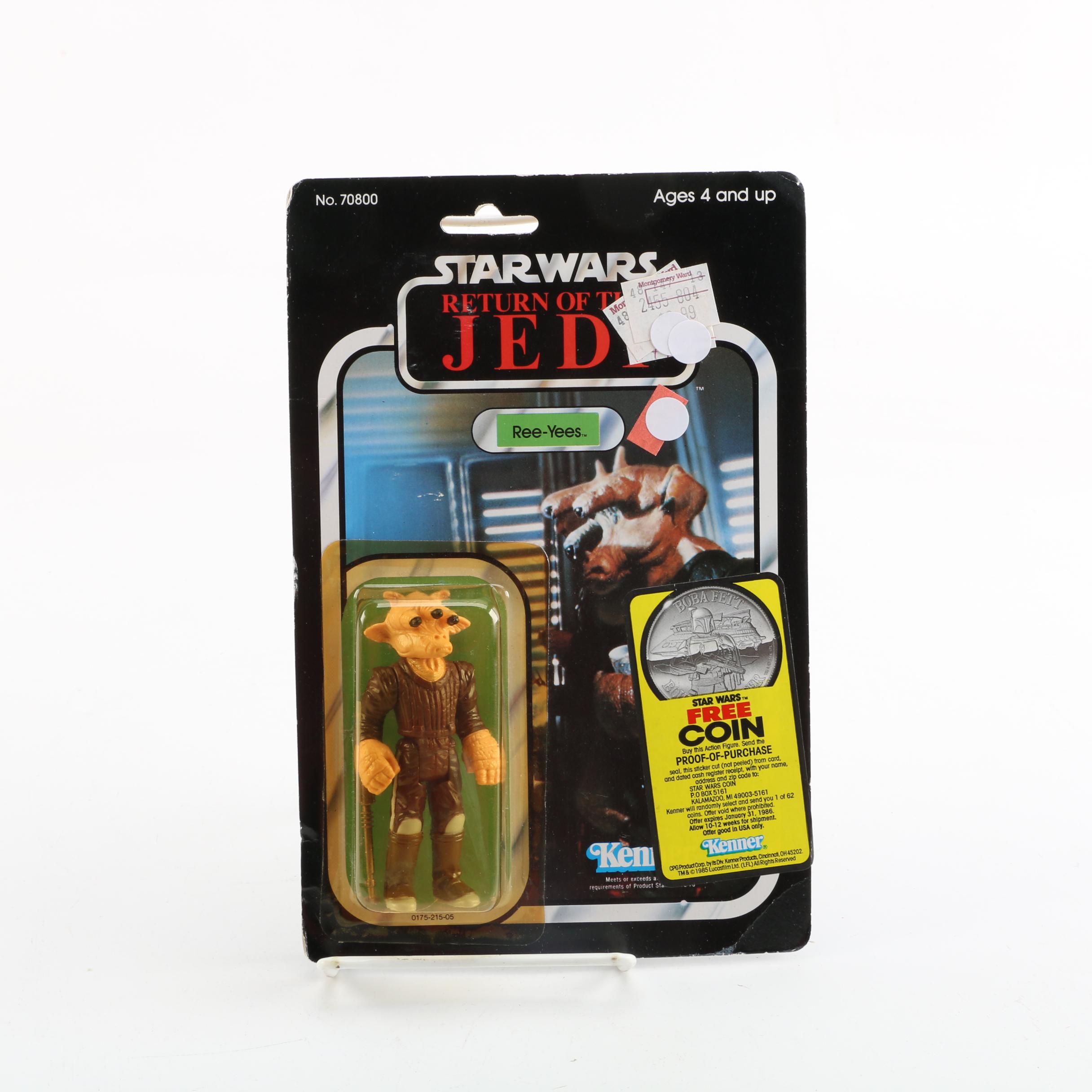 1983 Kenner "Star Wars: Return of the Jedi" Ree-Yees Action Figure