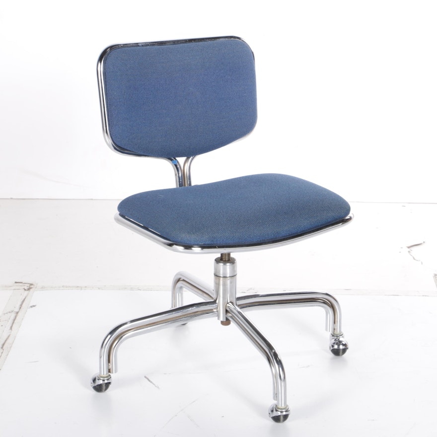 Swivel Metal Desk Chair