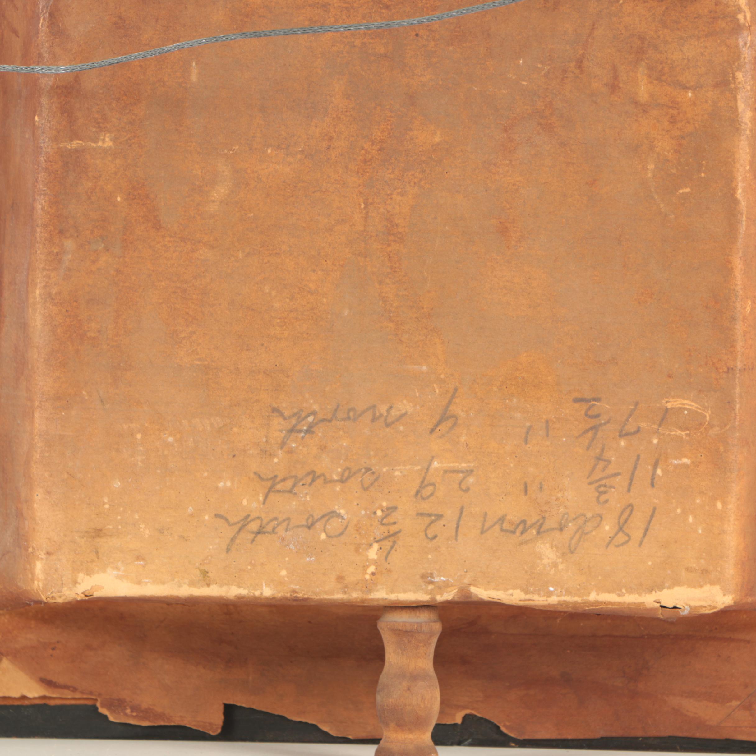 Antique Mixed Media Crucifix Wall Hanging