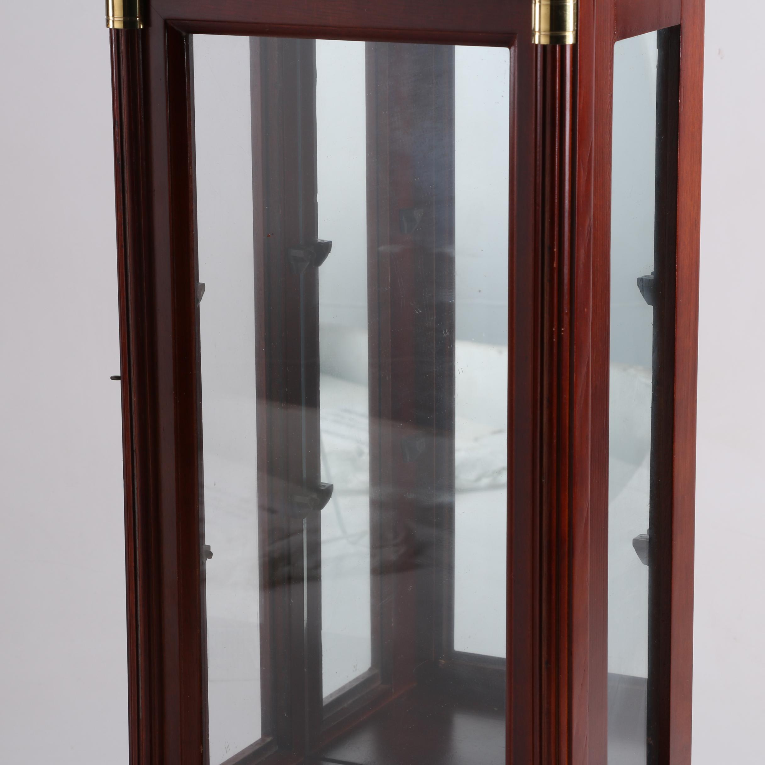 D & A Curio Case Wall Clock