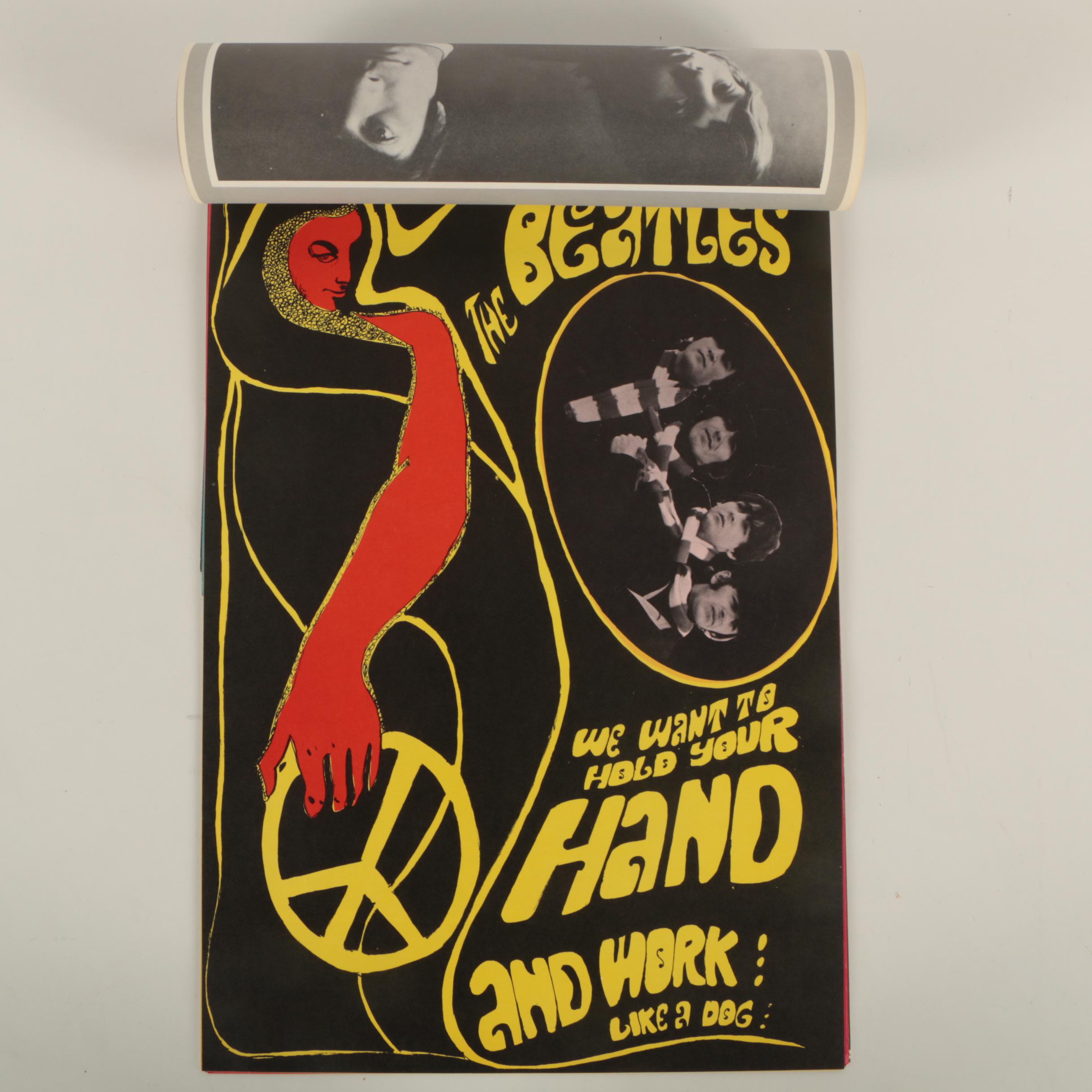 Konst-Sweden Portfolio of Vintage 1960's Serigraph Rock and Roll Posters