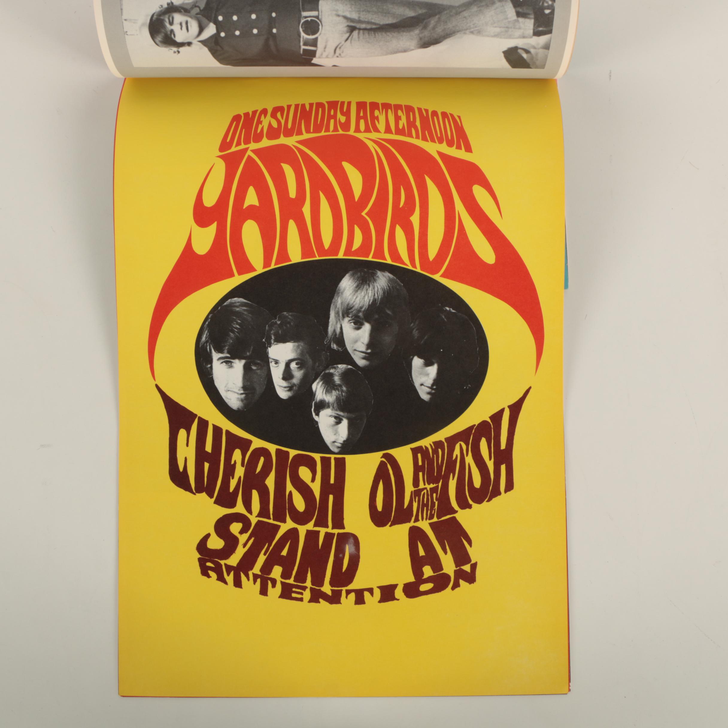 Konst-Sweden Portfolio of Vintage 1960's Serigraph Rock and Roll Posters