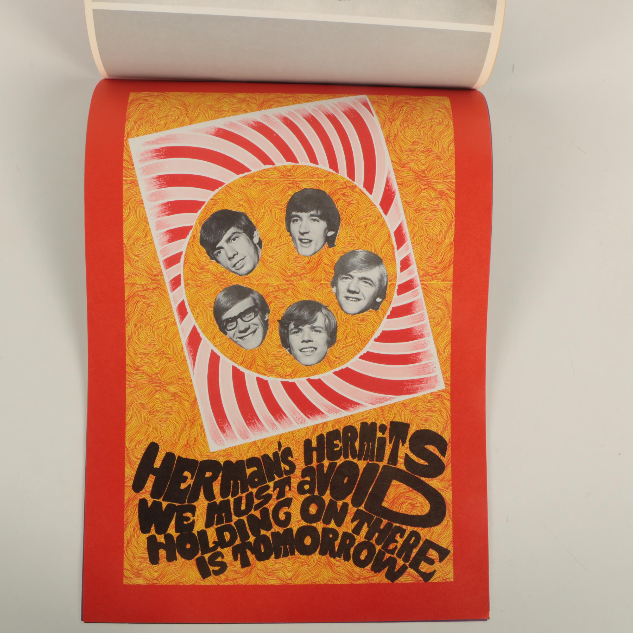 Konst-Sweden Portfolio of Vintage 1960's Serigraph Rock and Roll Posters