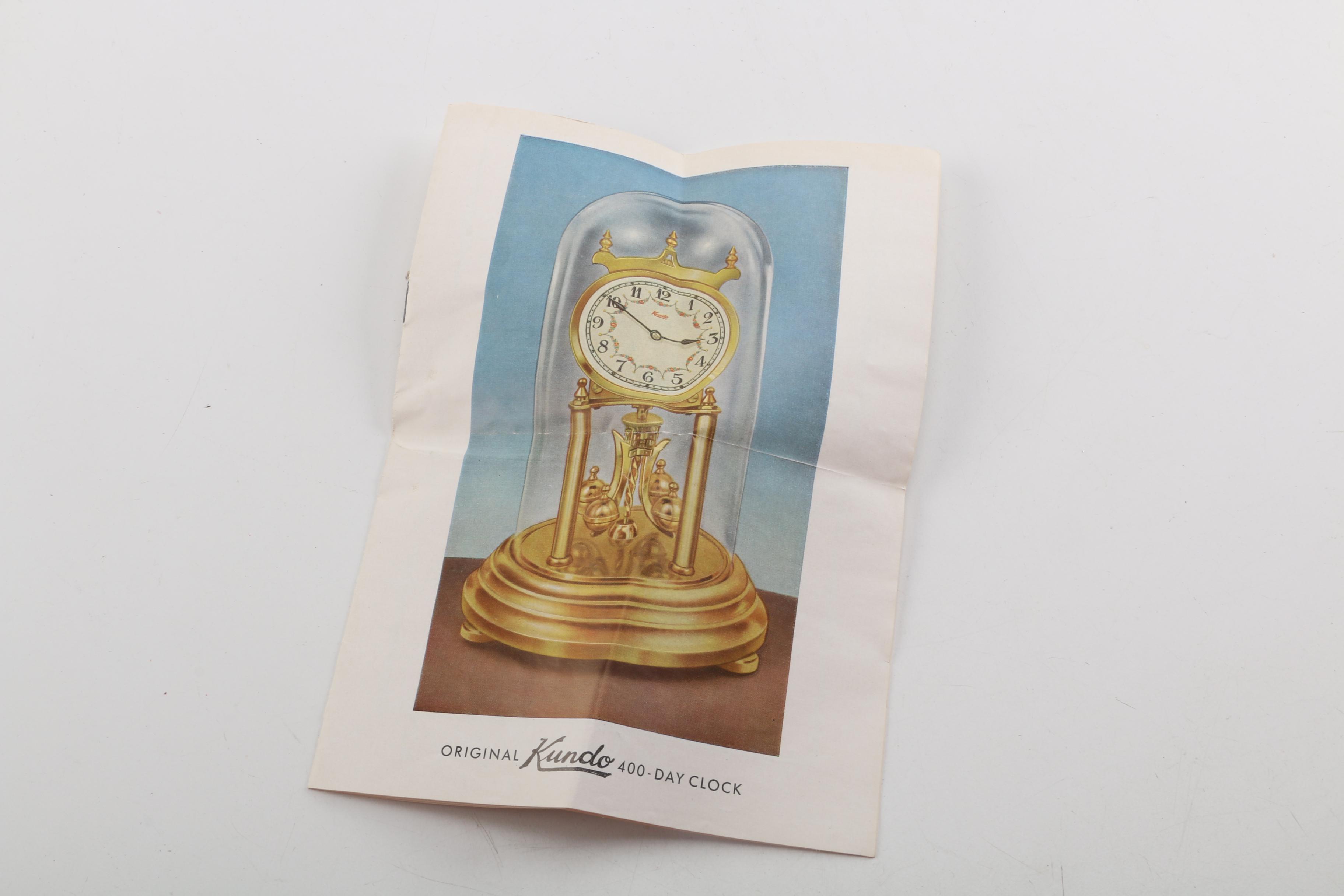 Kieninger & Obergfell "Kundo" Anniversary Clock