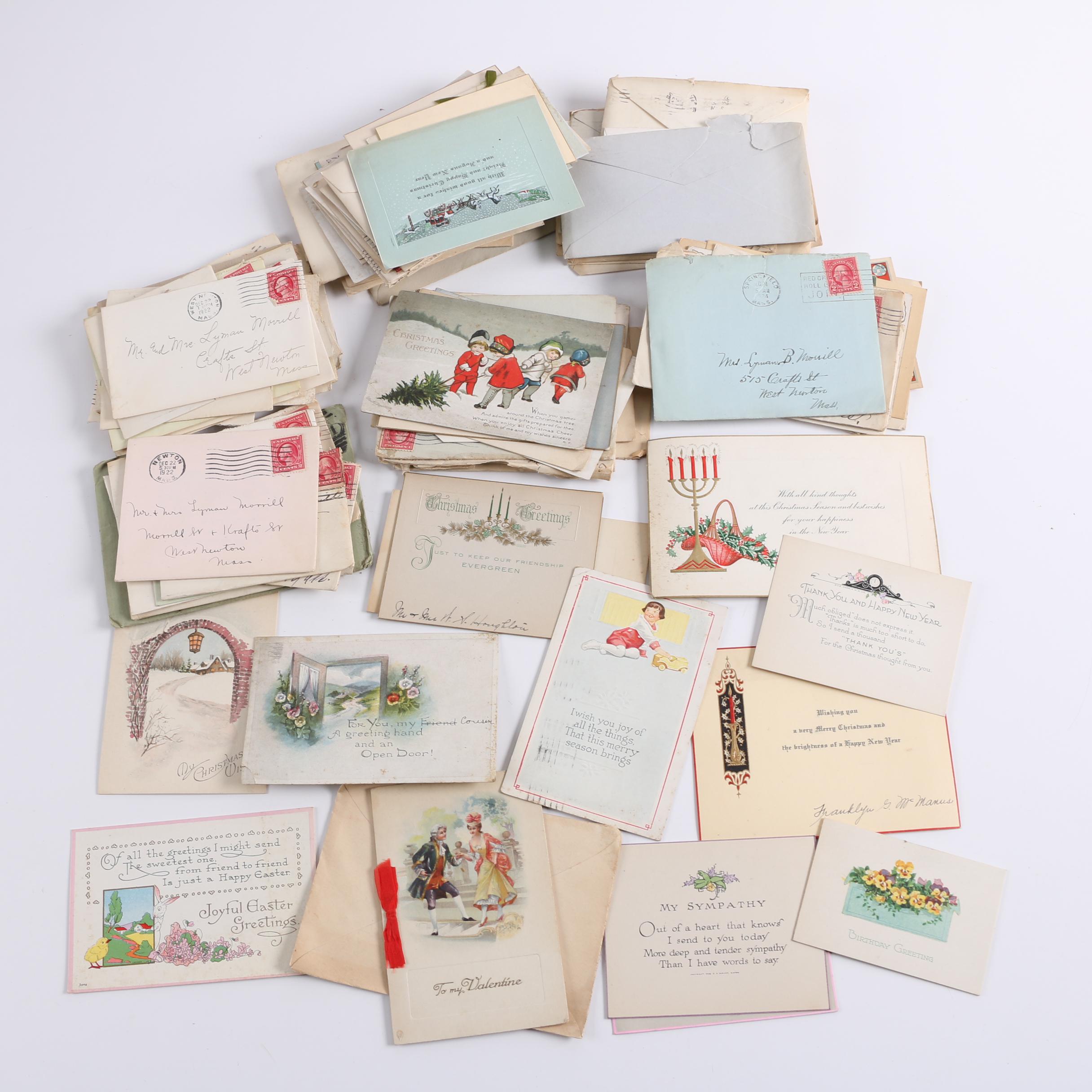 Christmas and Other Cards and Postcards