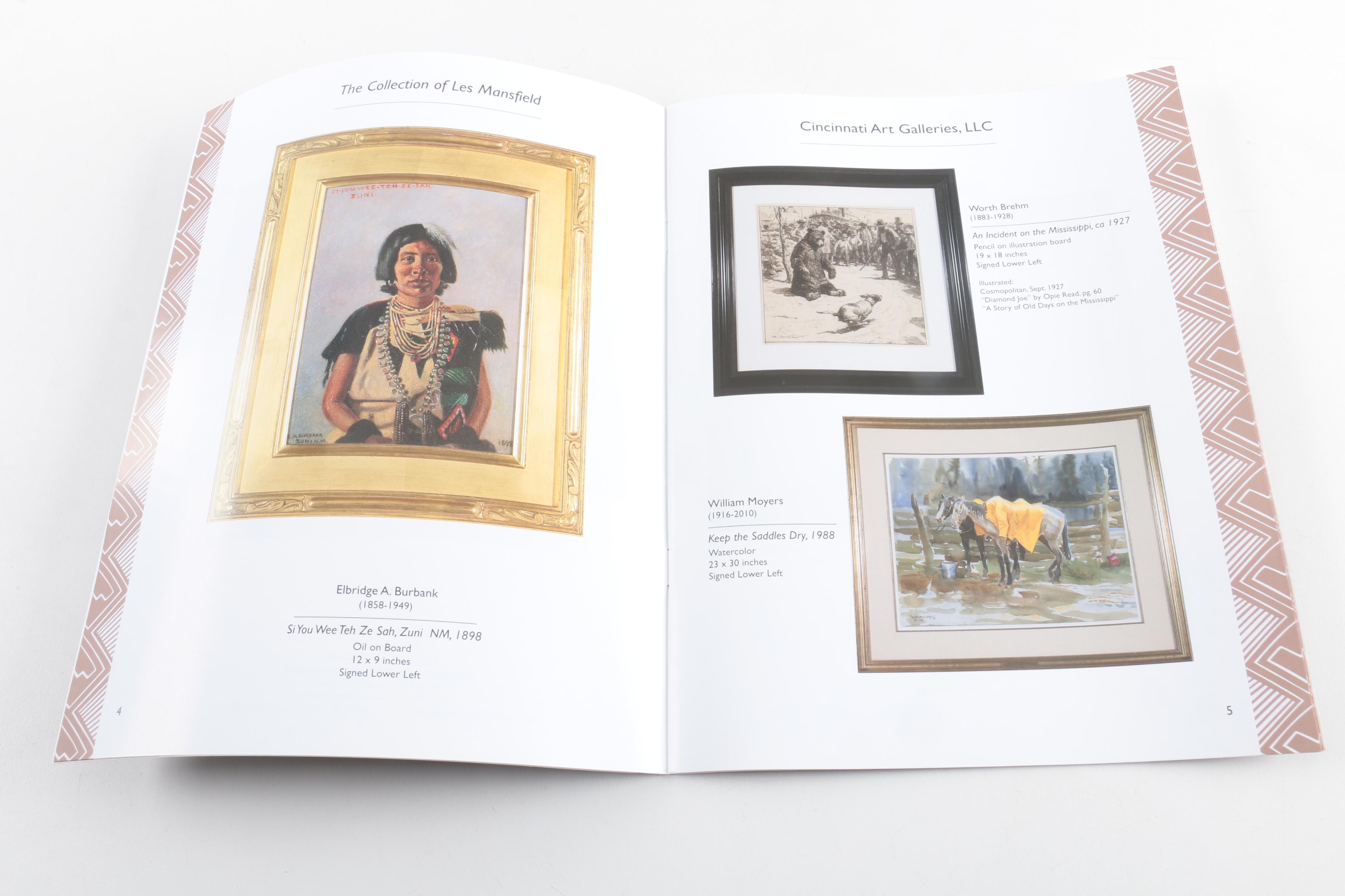 Art and Pottery Books Including Cincinnati Art Galleries Publications