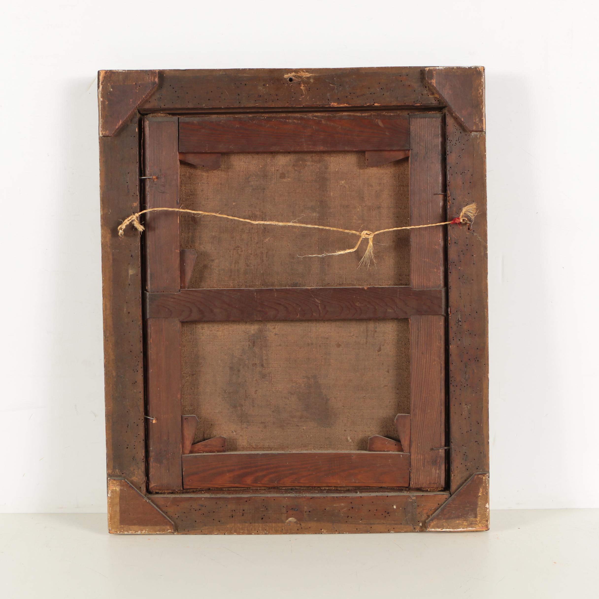 Early 19th Century European Biblical Oil Painting