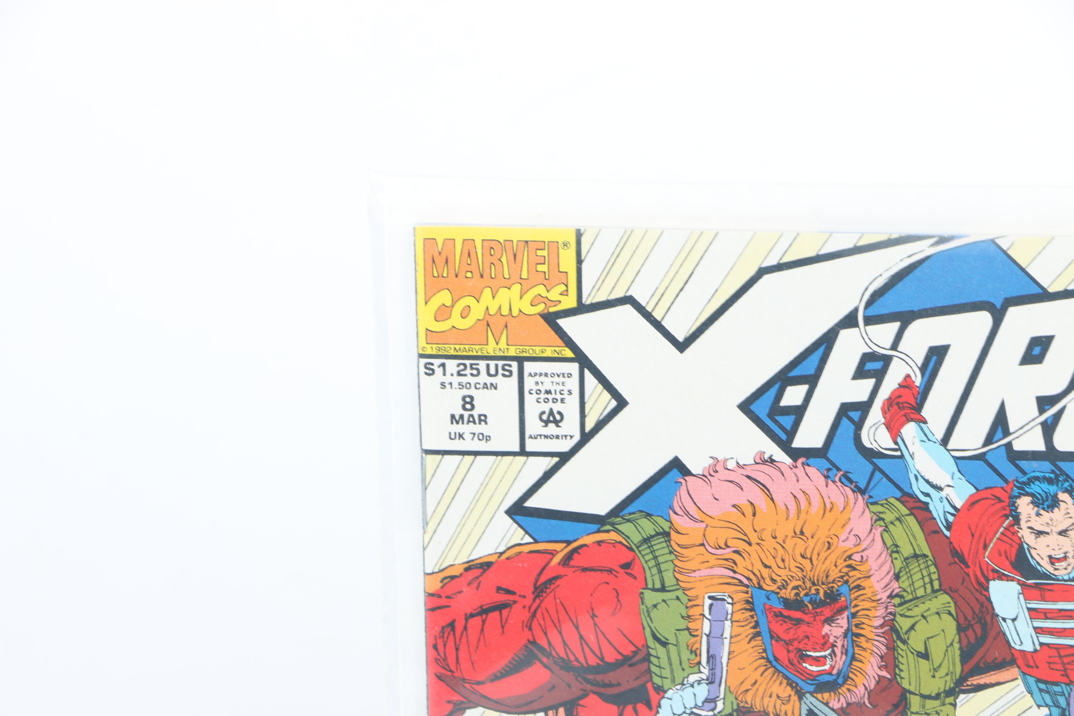 "X-Force" Issues 1-10 Featuring Second Deadpool Appearance