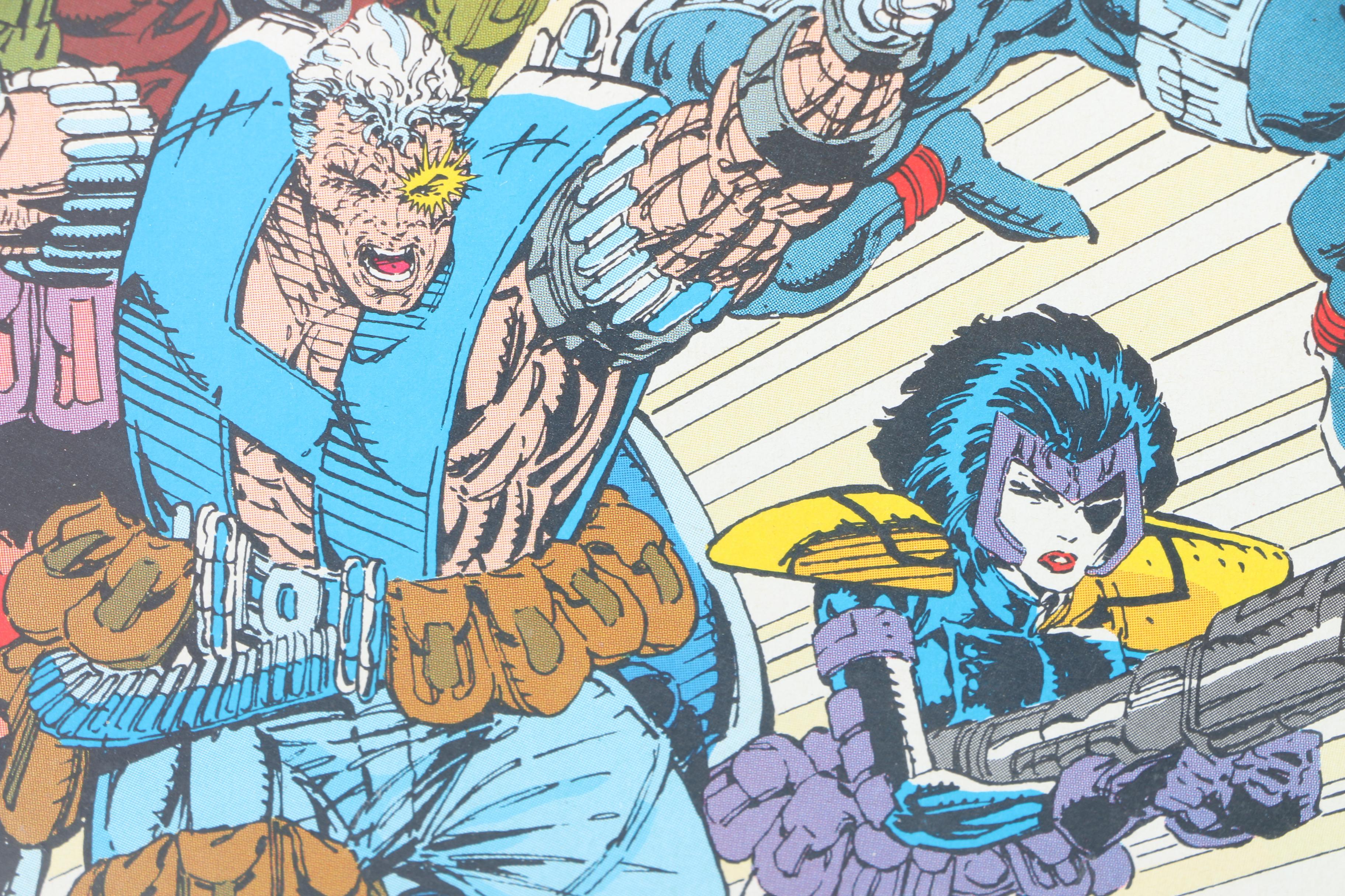 "X-Force" Issues 1-10 Featuring Second Deadpool Appearance