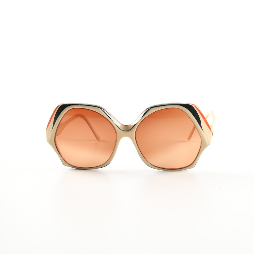 Vintage Diane von Furstenberg Oversized Dawn Prescription Sunglasses