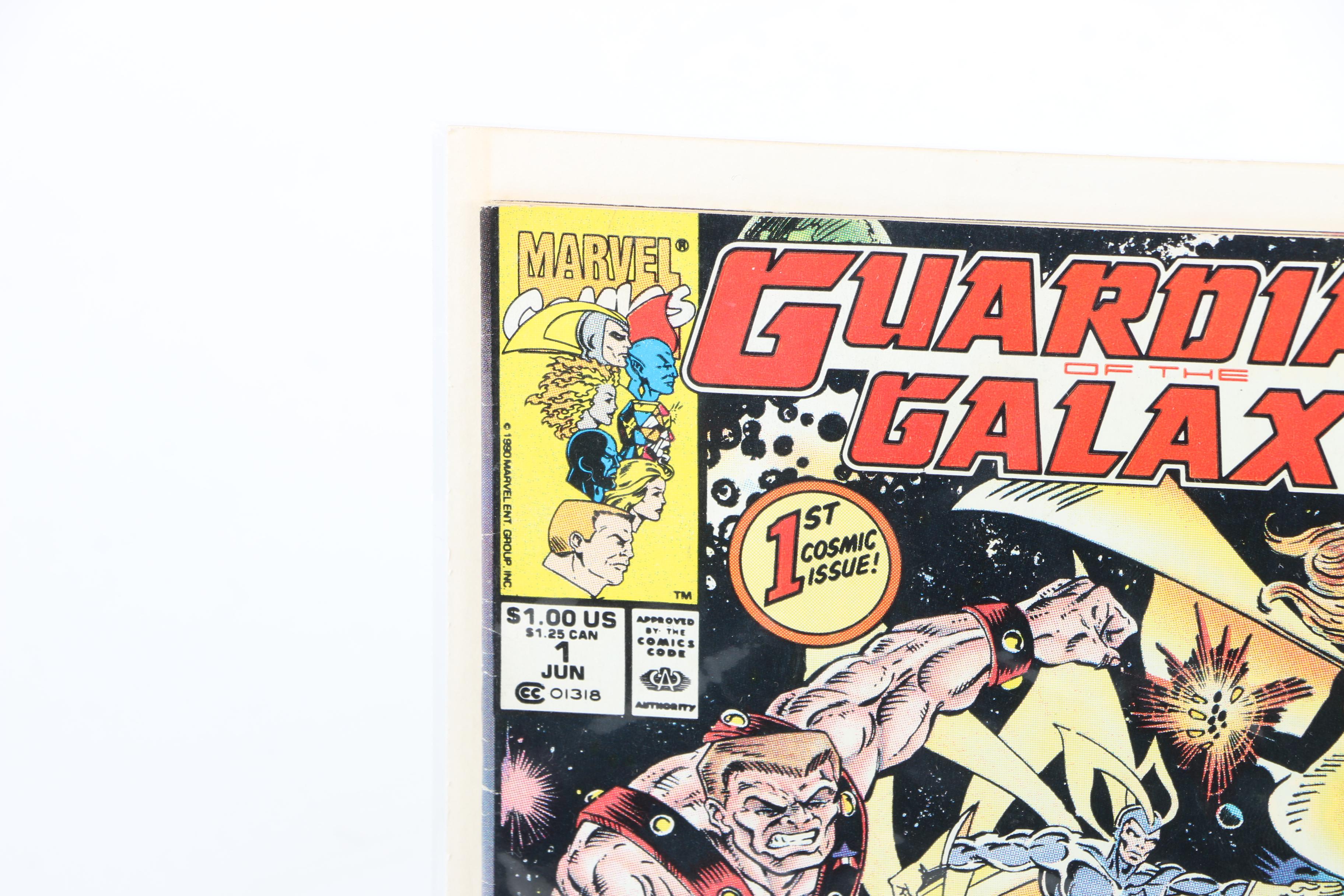 "Guardians of the Galaxy" Volume One Issues 1, 7, 12-16, 19-20 and 25