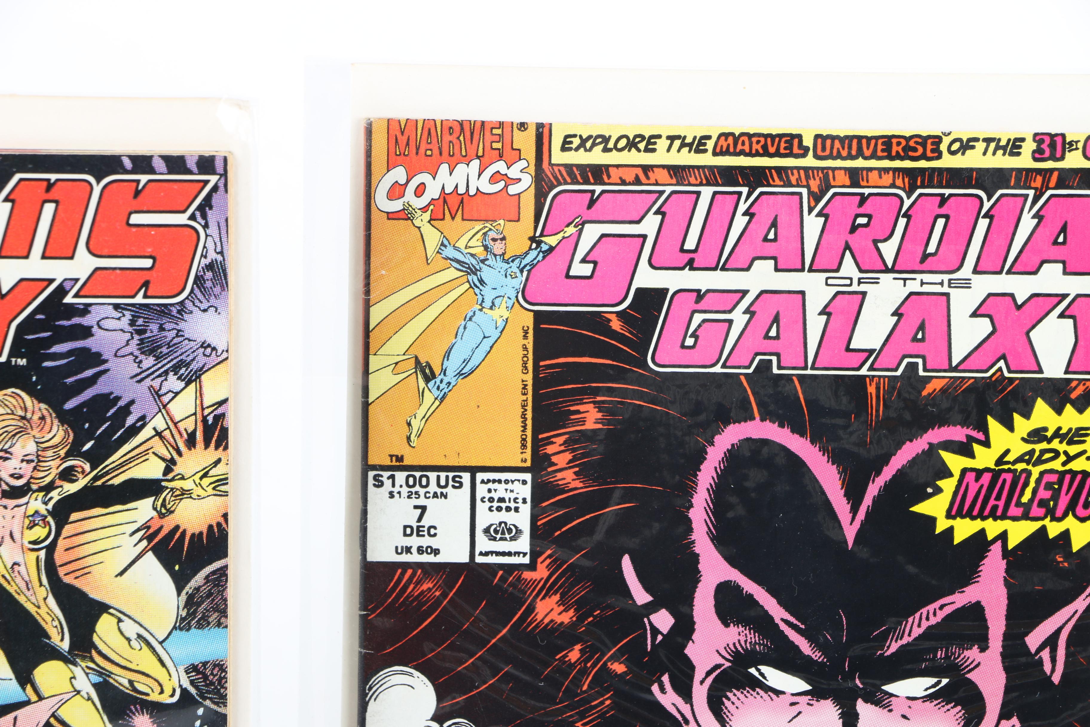 "Guardians of the Galaxy" Volume One Issues 1, 7, 12-16, 19-20 and 25