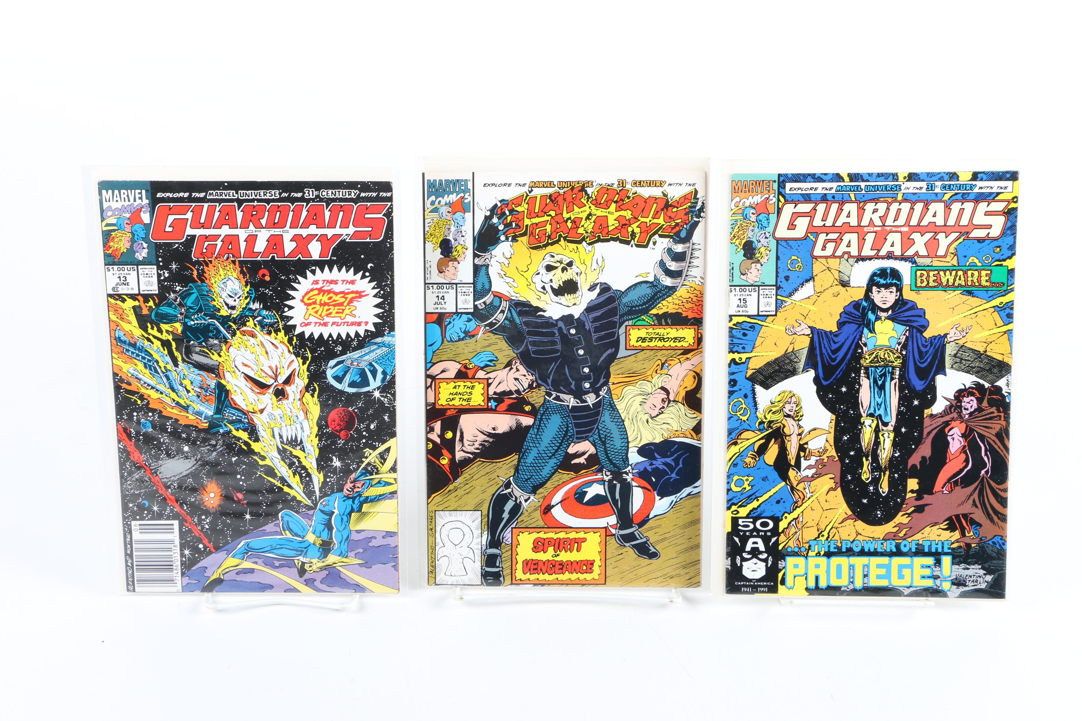 "Guardians of the Galaxy" Volume One Issues 1, 7, 12-16, 19-20 and 25