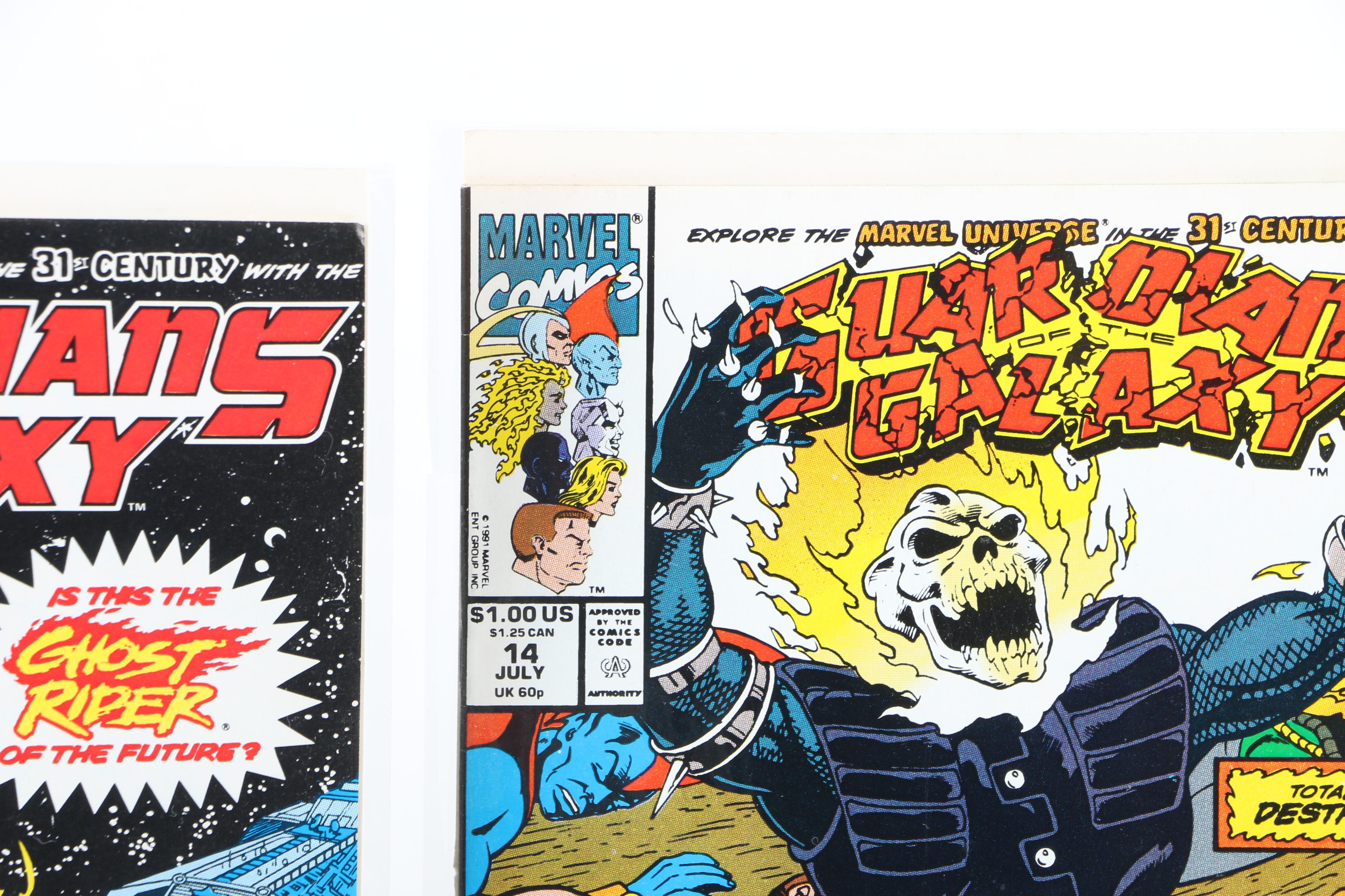 "Guardians of the Galaxy" Volume One Issues 1, 7, 12-16, 19-20 and 25