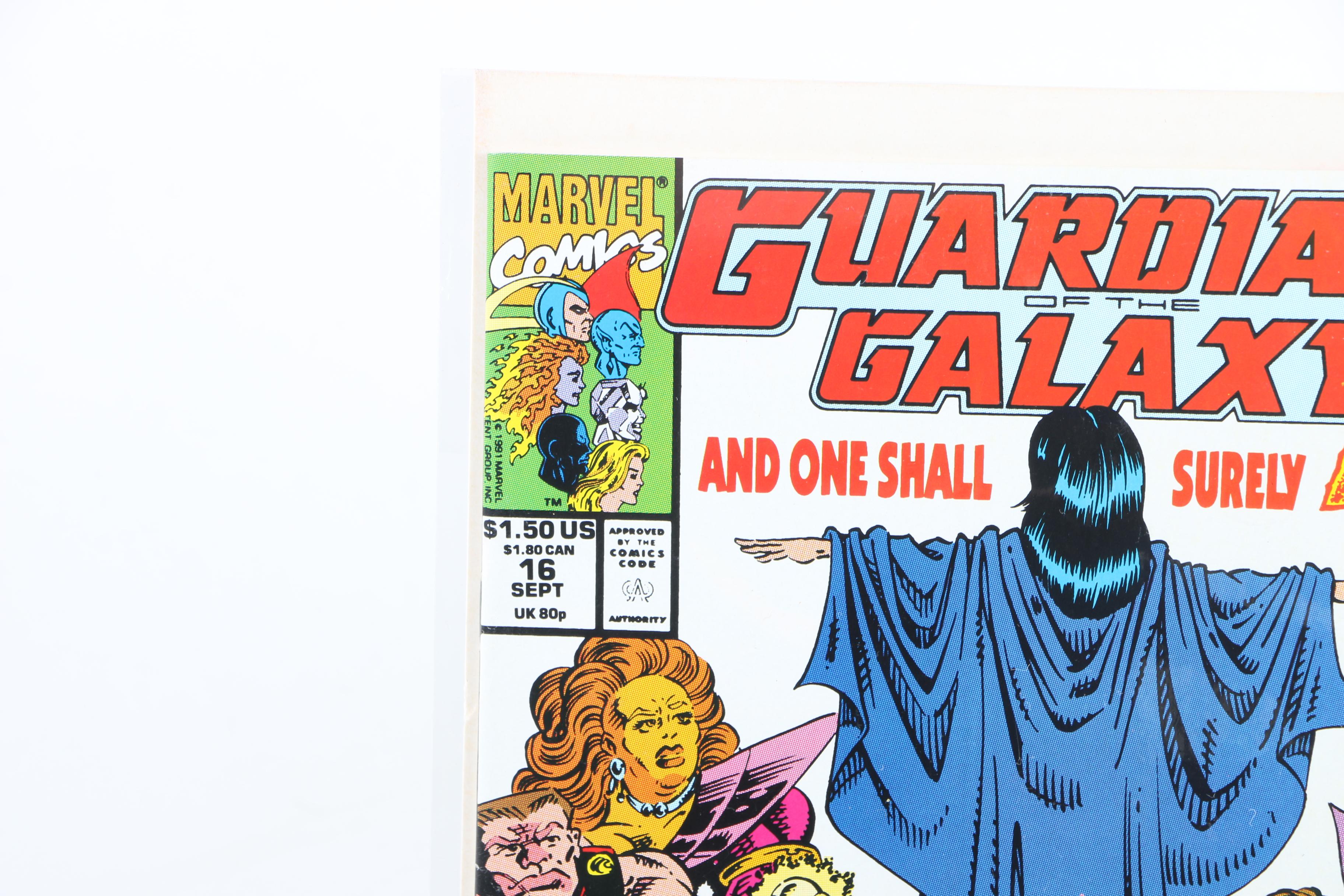 "Guardians of the Galaxy" Volume One Issues 1, 7, 12-16, 19-20 and 25