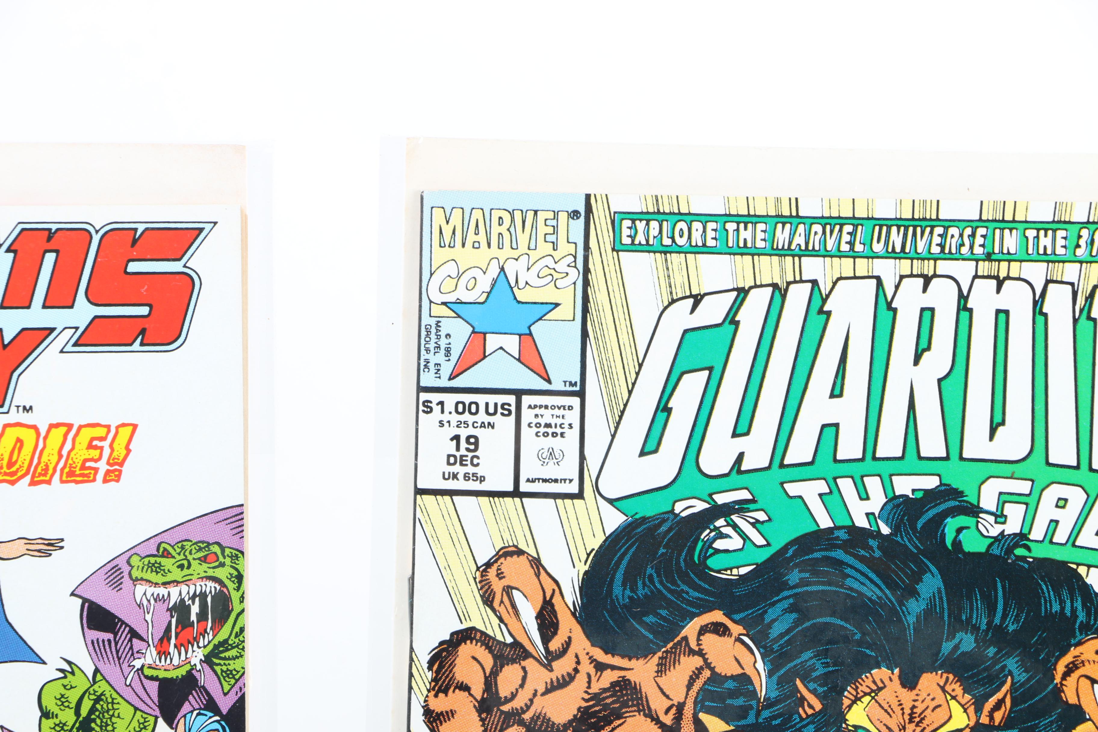 "Guardians of the Galaxy" Volume One Issues 1, 7, 12-16, 19-20 and 25