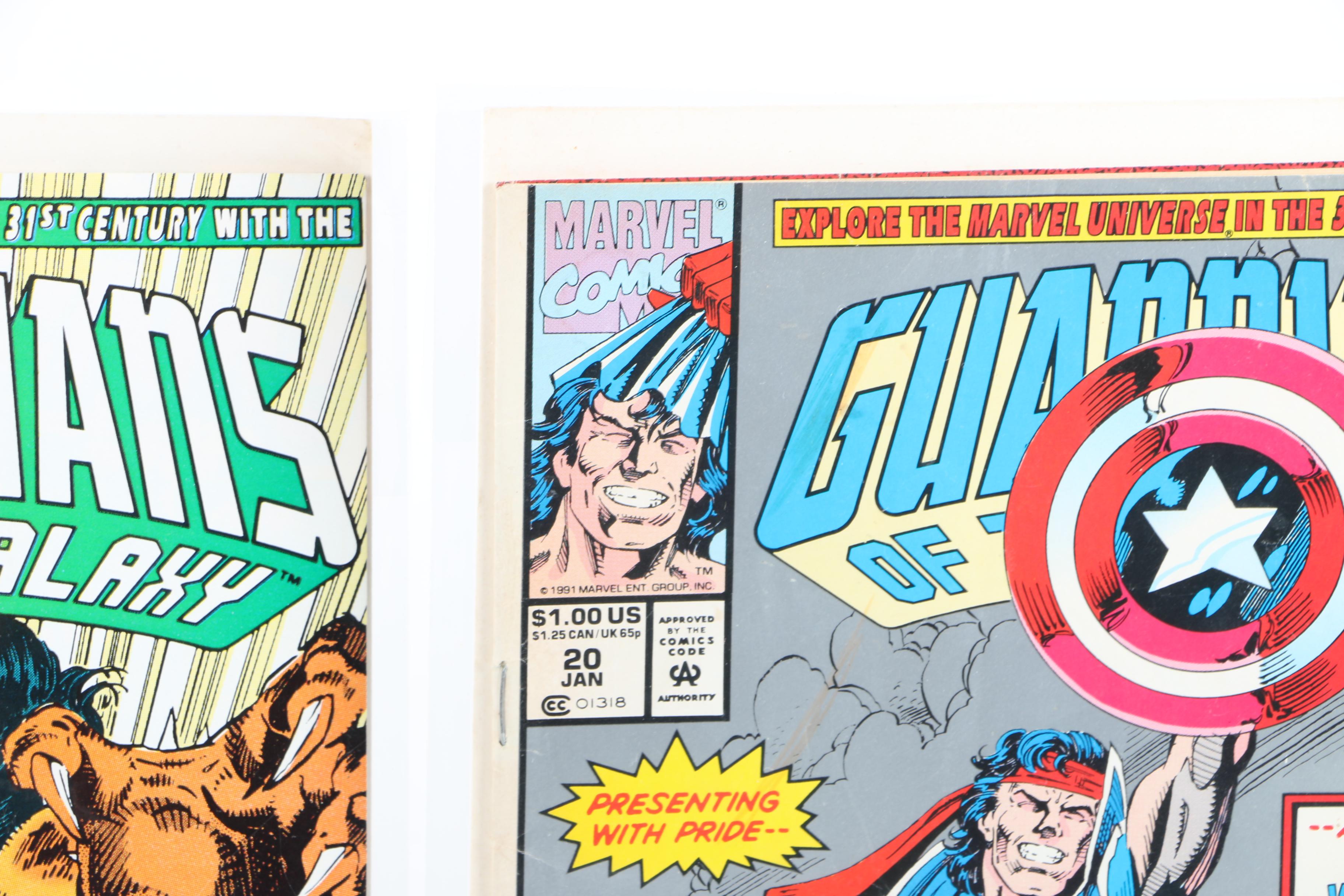 "Guardians of the Galaxy" Volume One Issues 1, 7, 12-16, 19-20 and 25