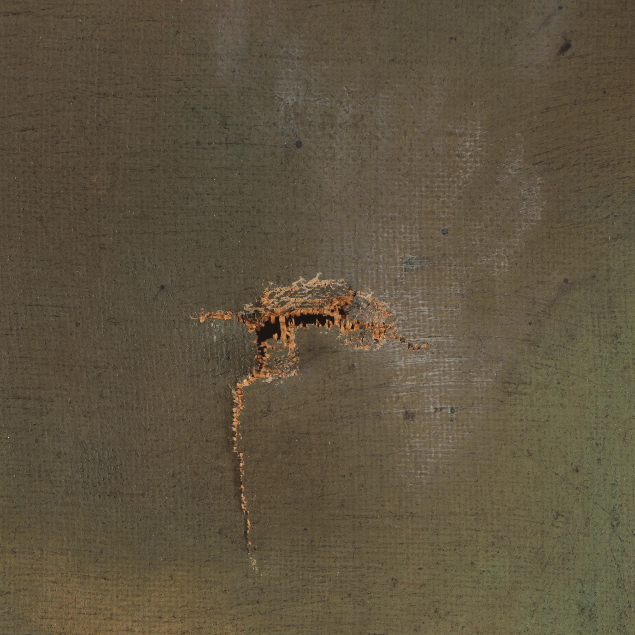 Antique Oil Painting Portrait