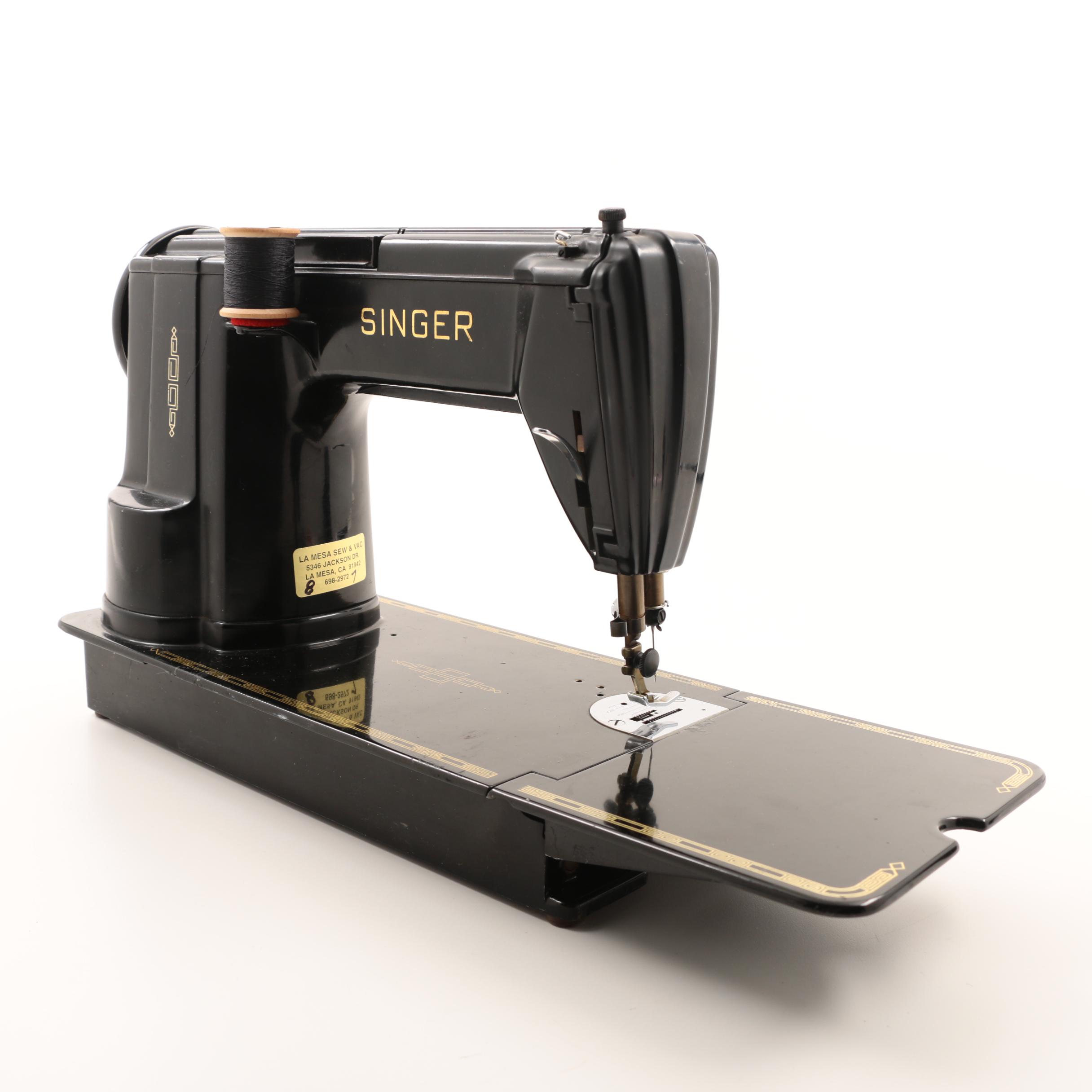 Vintage Singer Sewing Machine "301" Slant Needle Machine