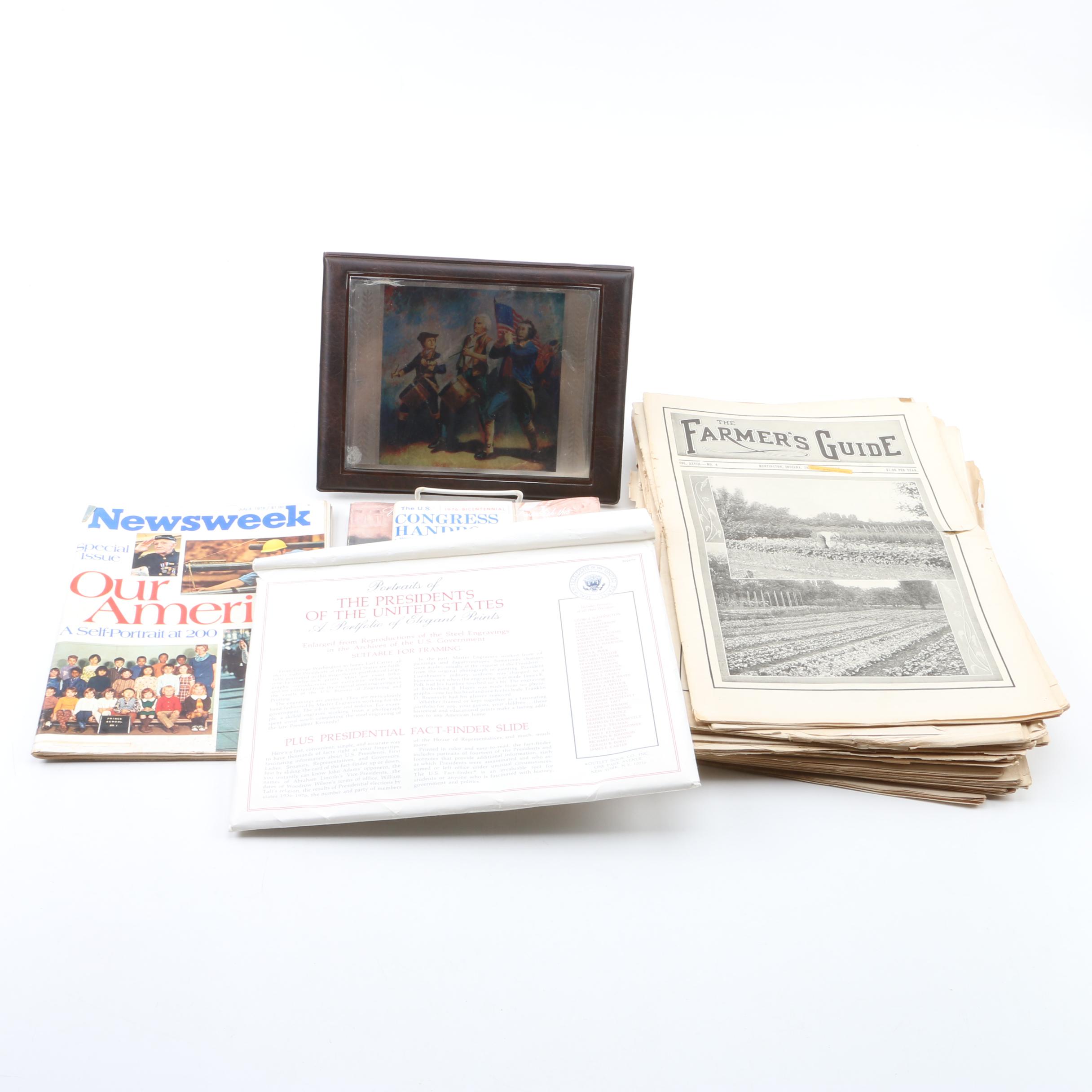 Antique Farmer's Guides and Americana Ephemera