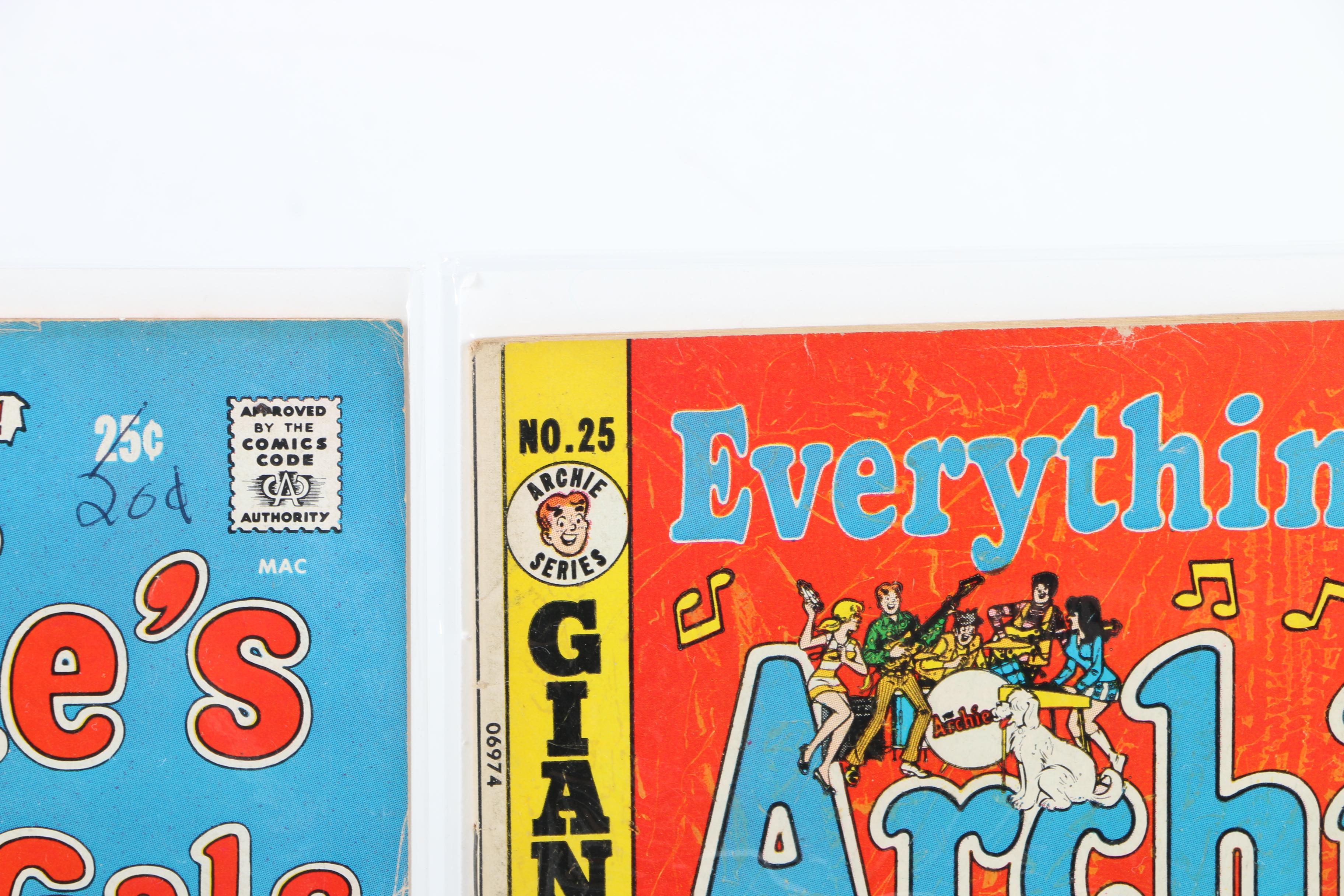 Assorted Bronze and Modern Age Archie Series Comic Books