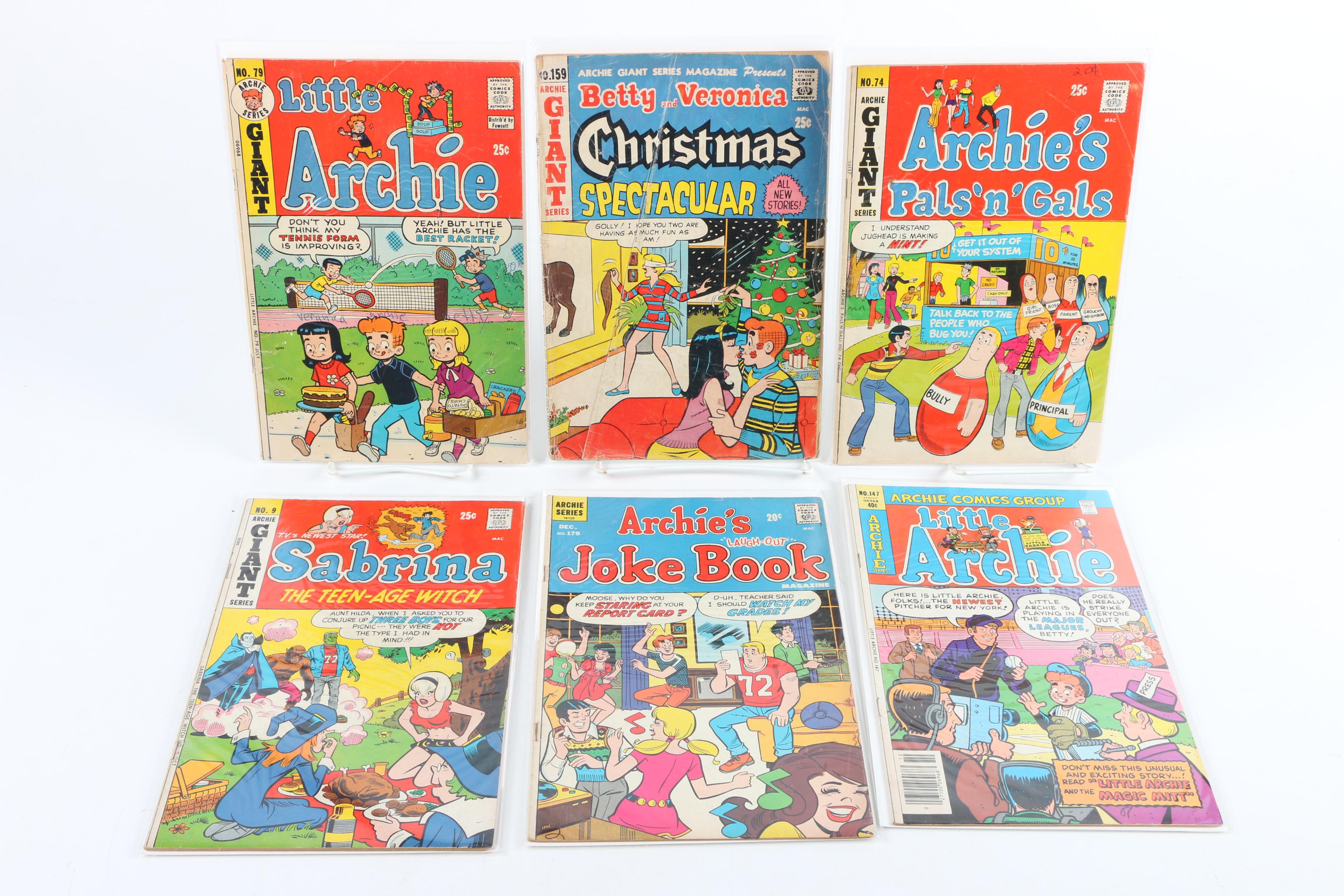 Assorted Bronze and Modern Age Archie Series Comic Books