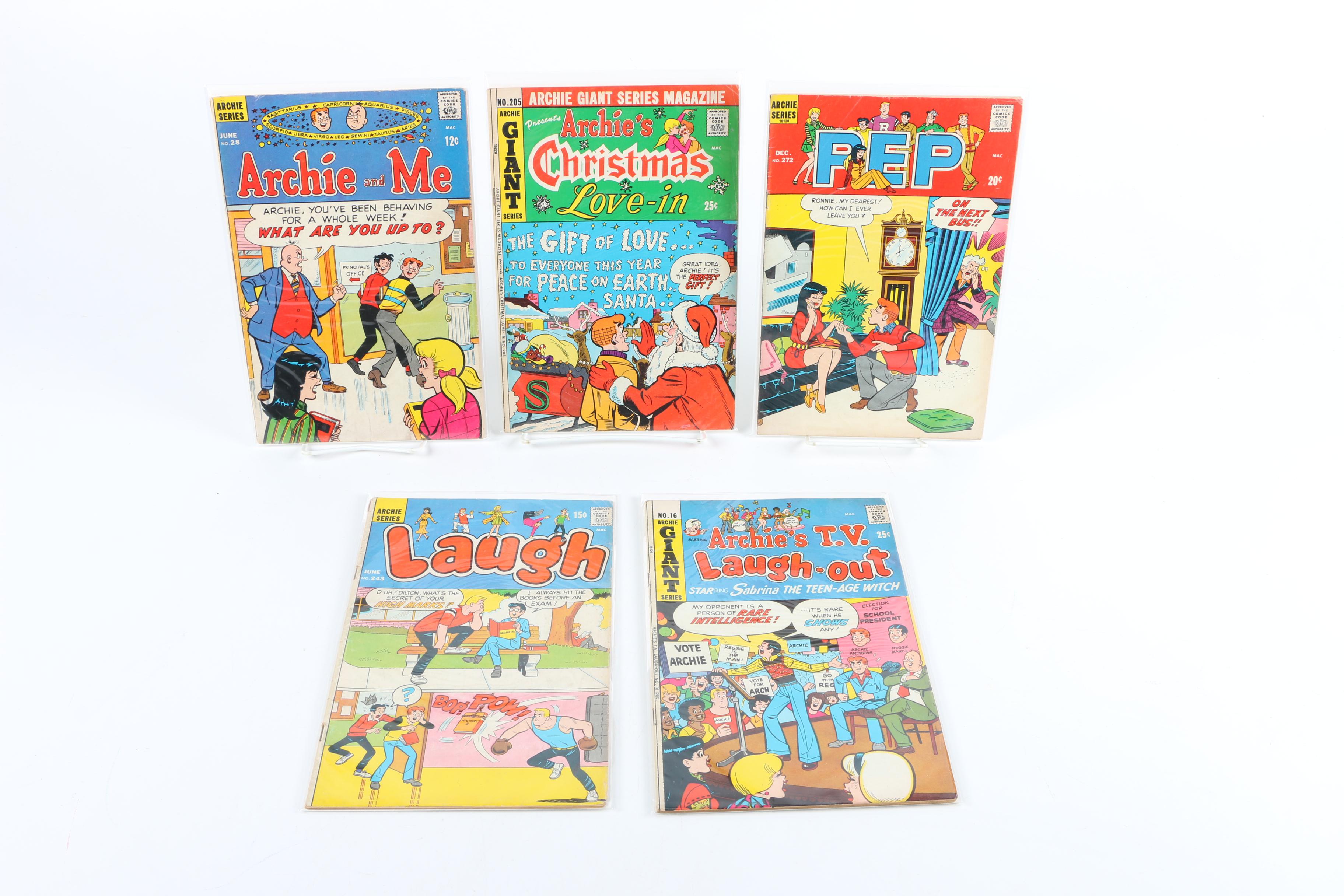 Assorted Bronze and Modern Age Archie Series Comic Books