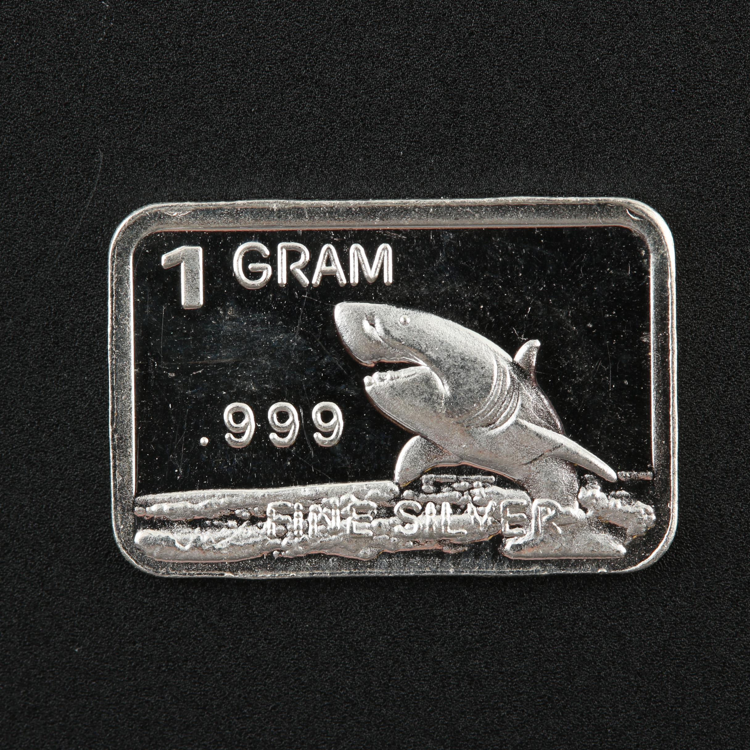 Fifteen 1-Gram .999 Fine Silver Proof Ingots