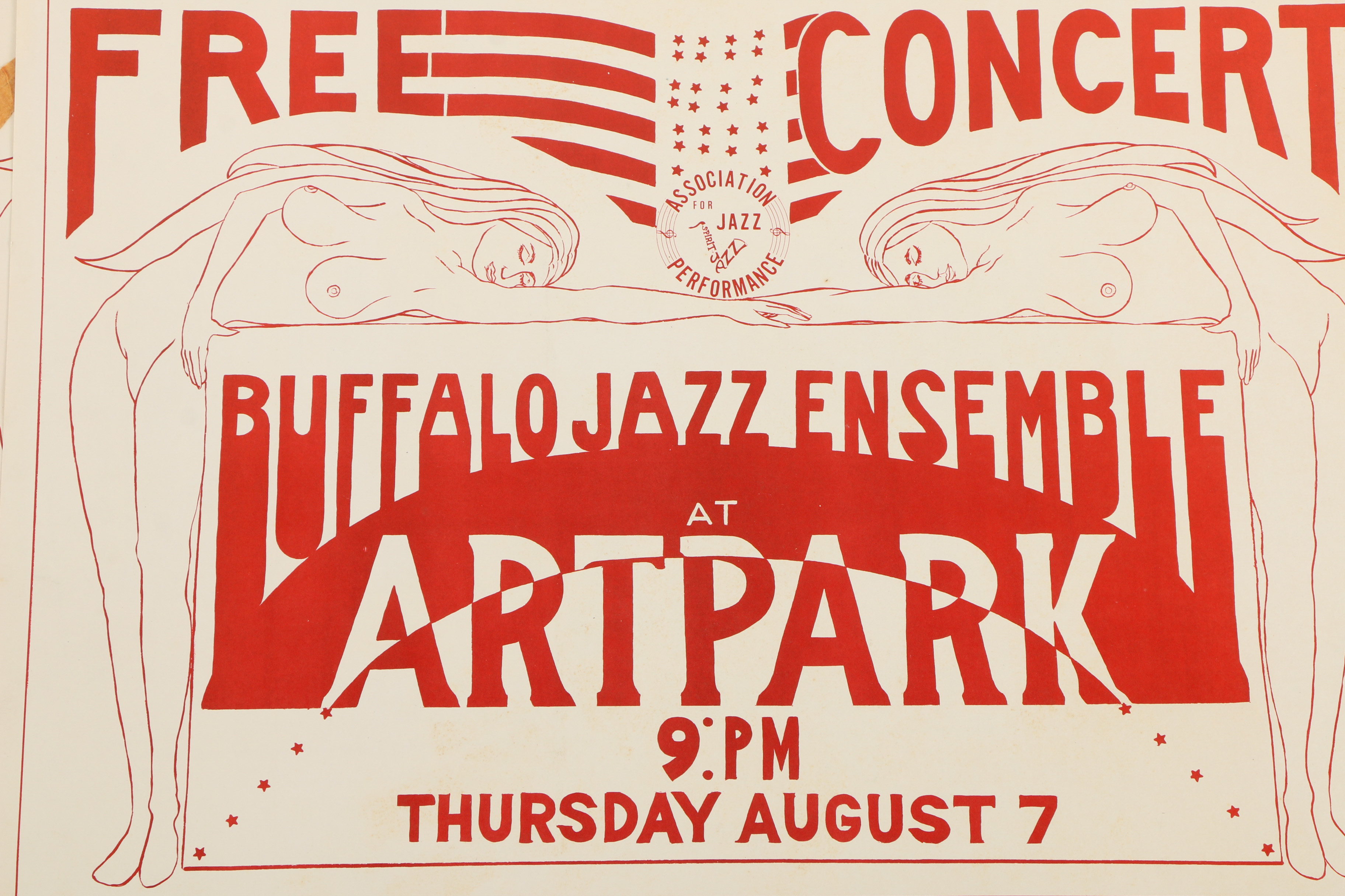 Eleven Lithograph Posters Including "Buffalo Jazz Ensemble"