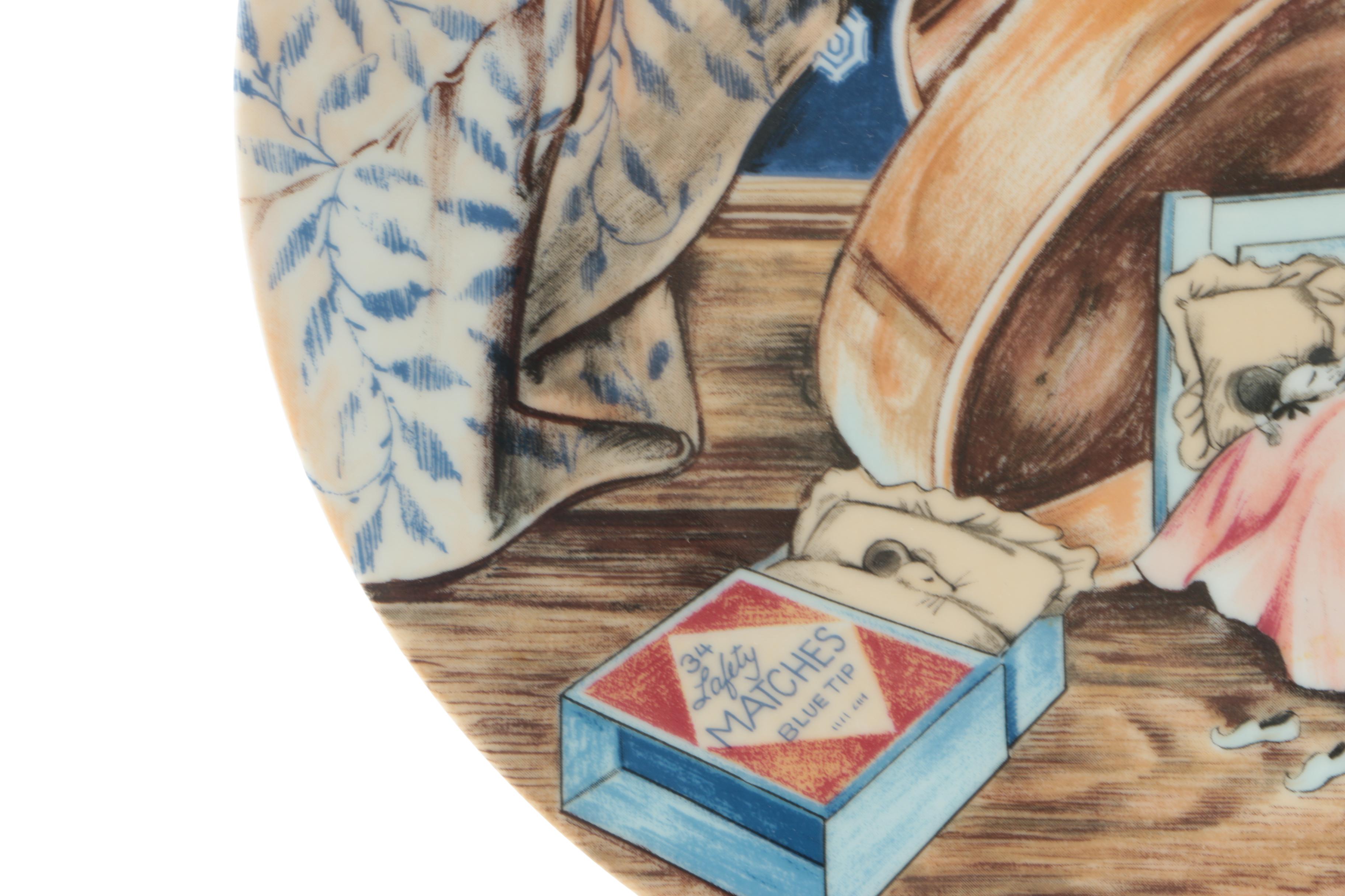 1980 Haviland Decorative Christmas Plate