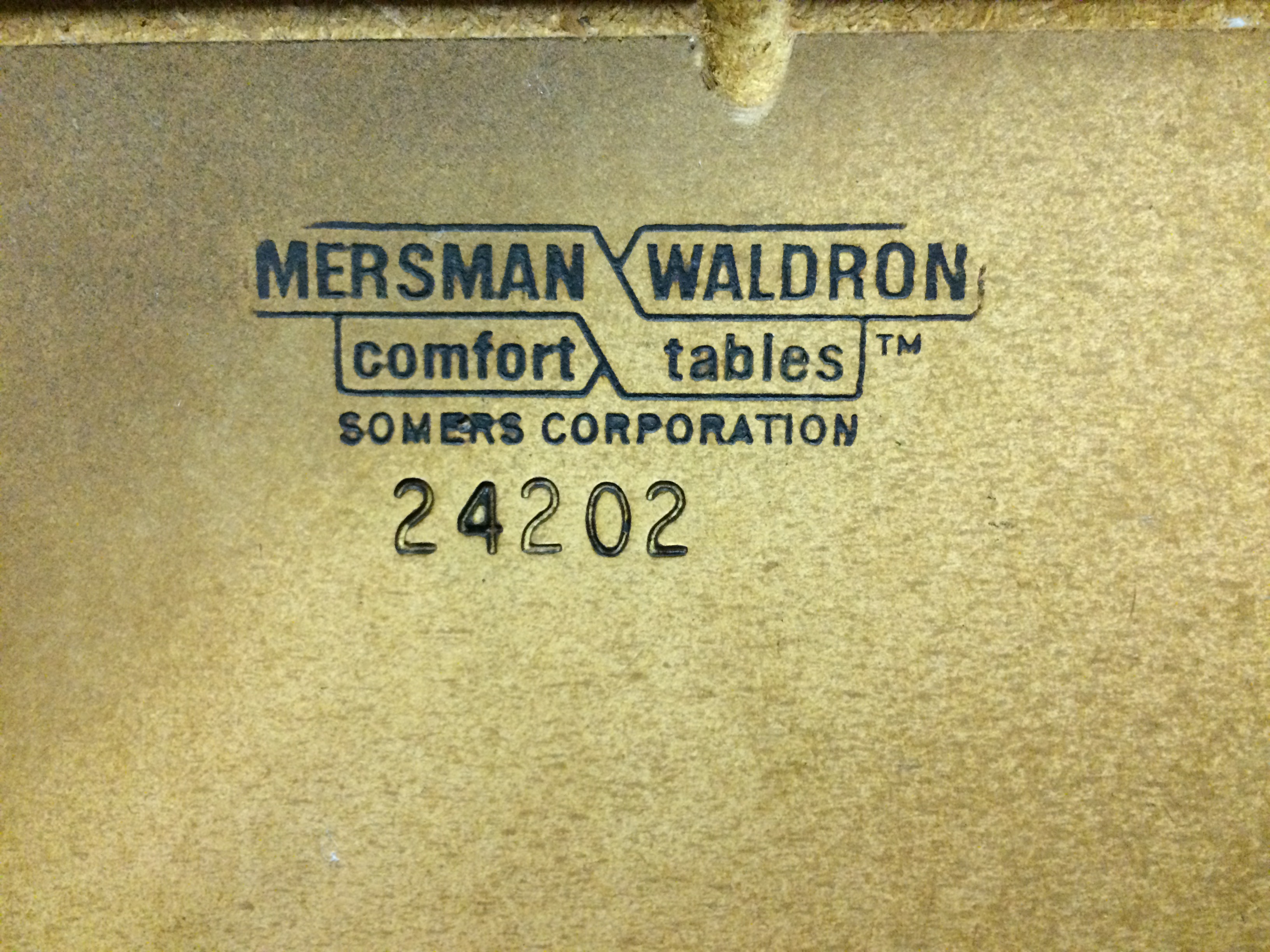 Mersman Waldron Modern Glass Top Coffee Table