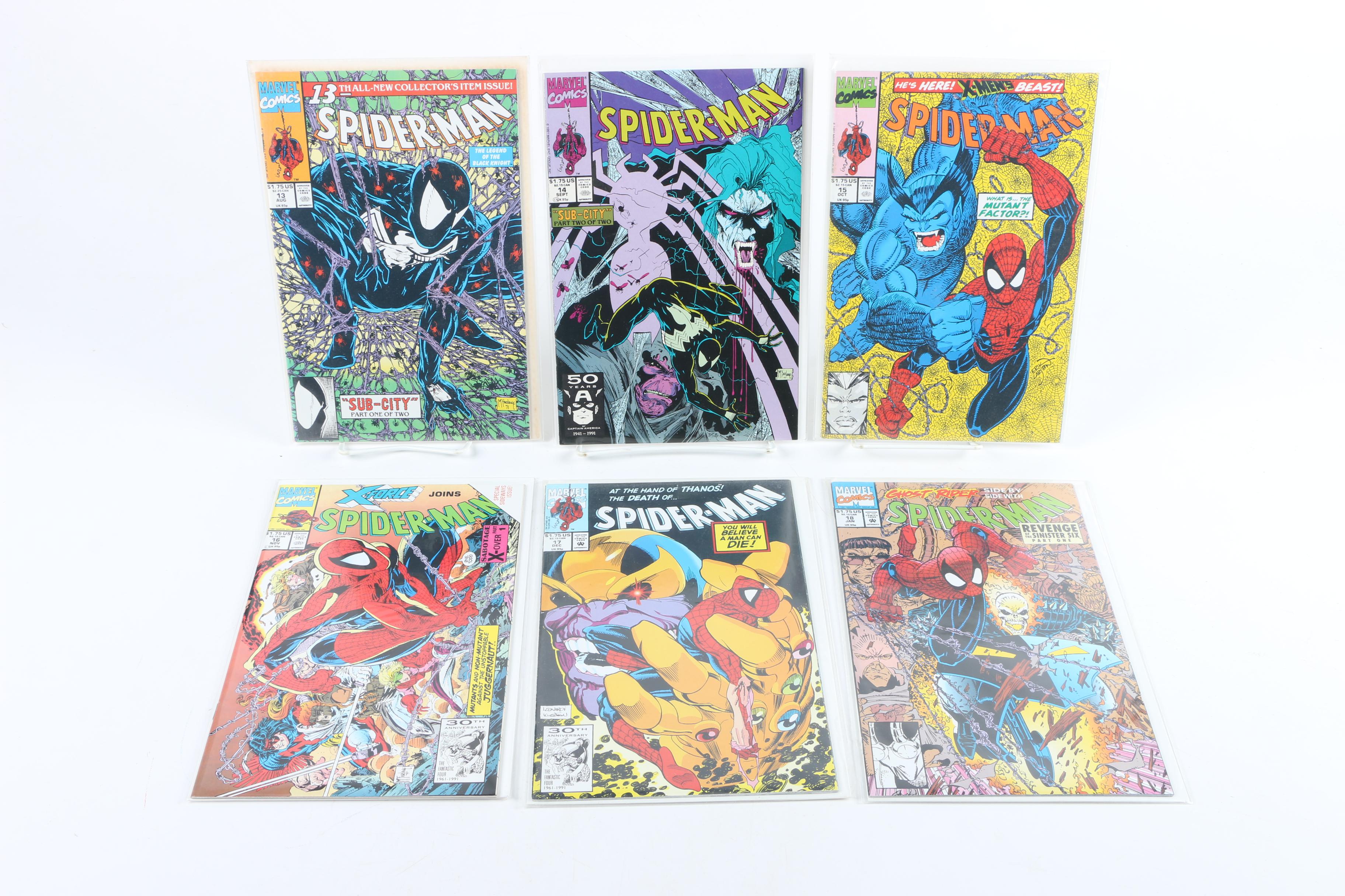 Carnage First Appearances "Amazing Spider-Man" # 361 and Other Spider-Man Comics