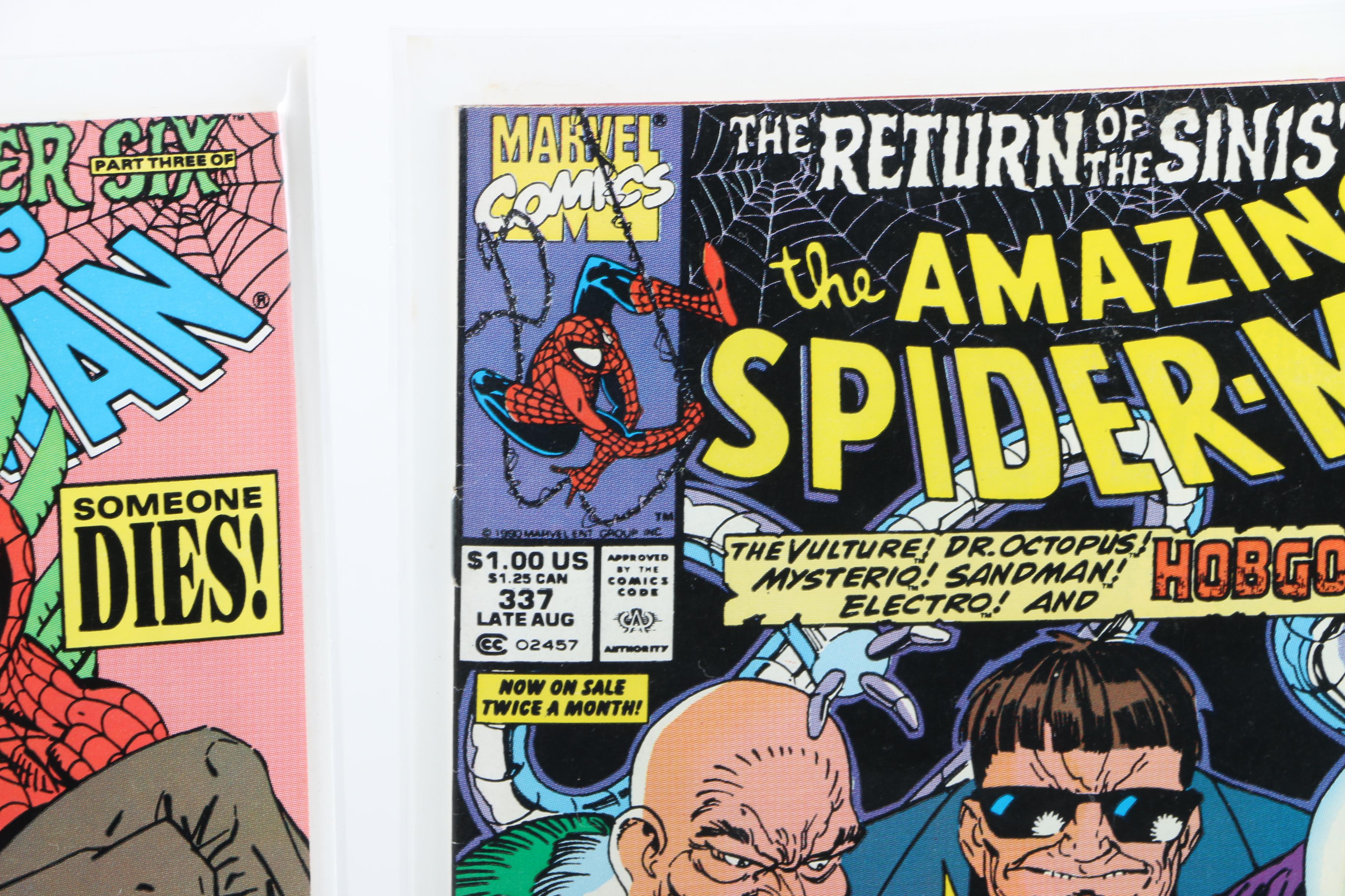 Carnage First Appearances "Amazing Spider-Man" # 361 and Other Spider-Man Comics
