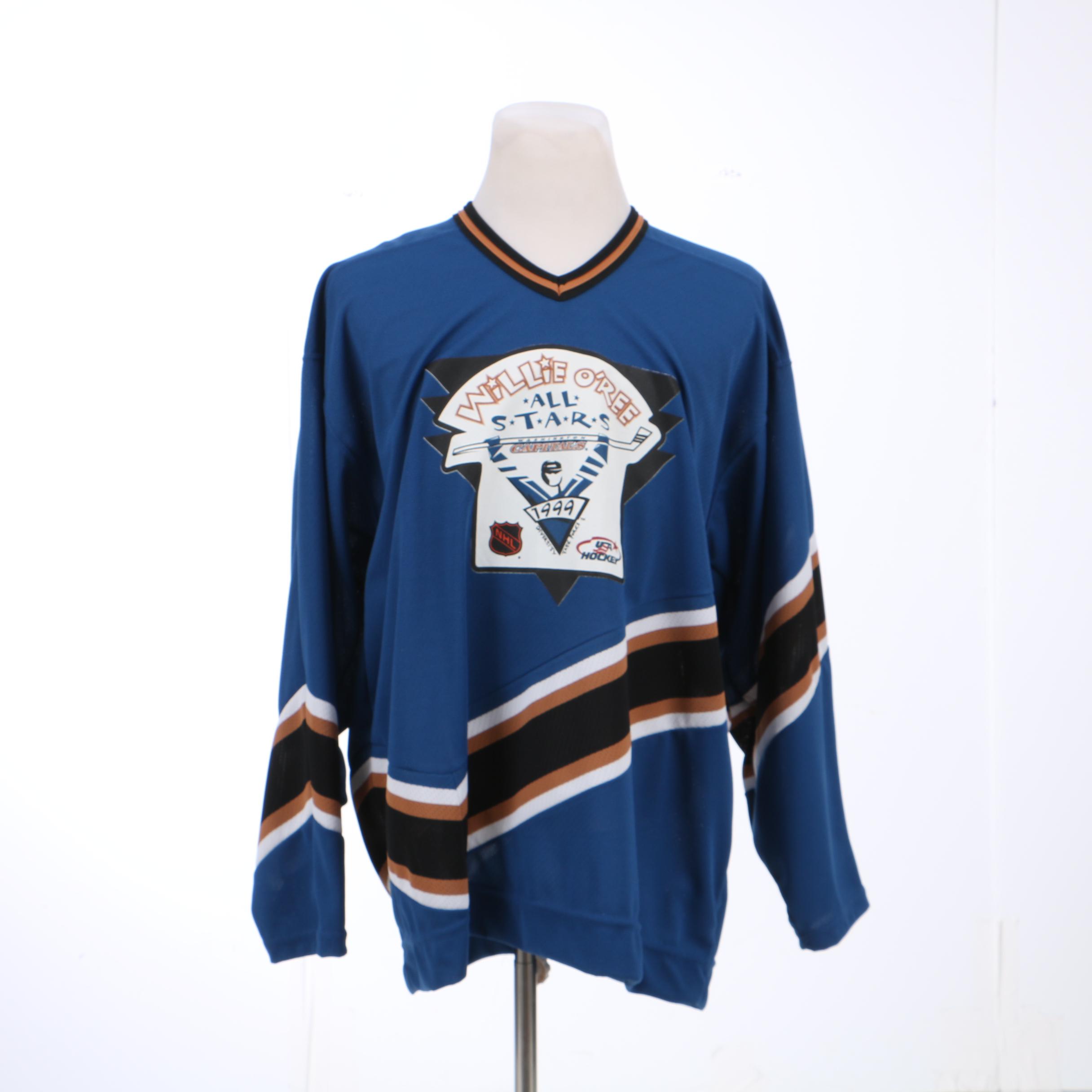 1999 Willie O'Ree All Star Game Jersey for Walter Bush