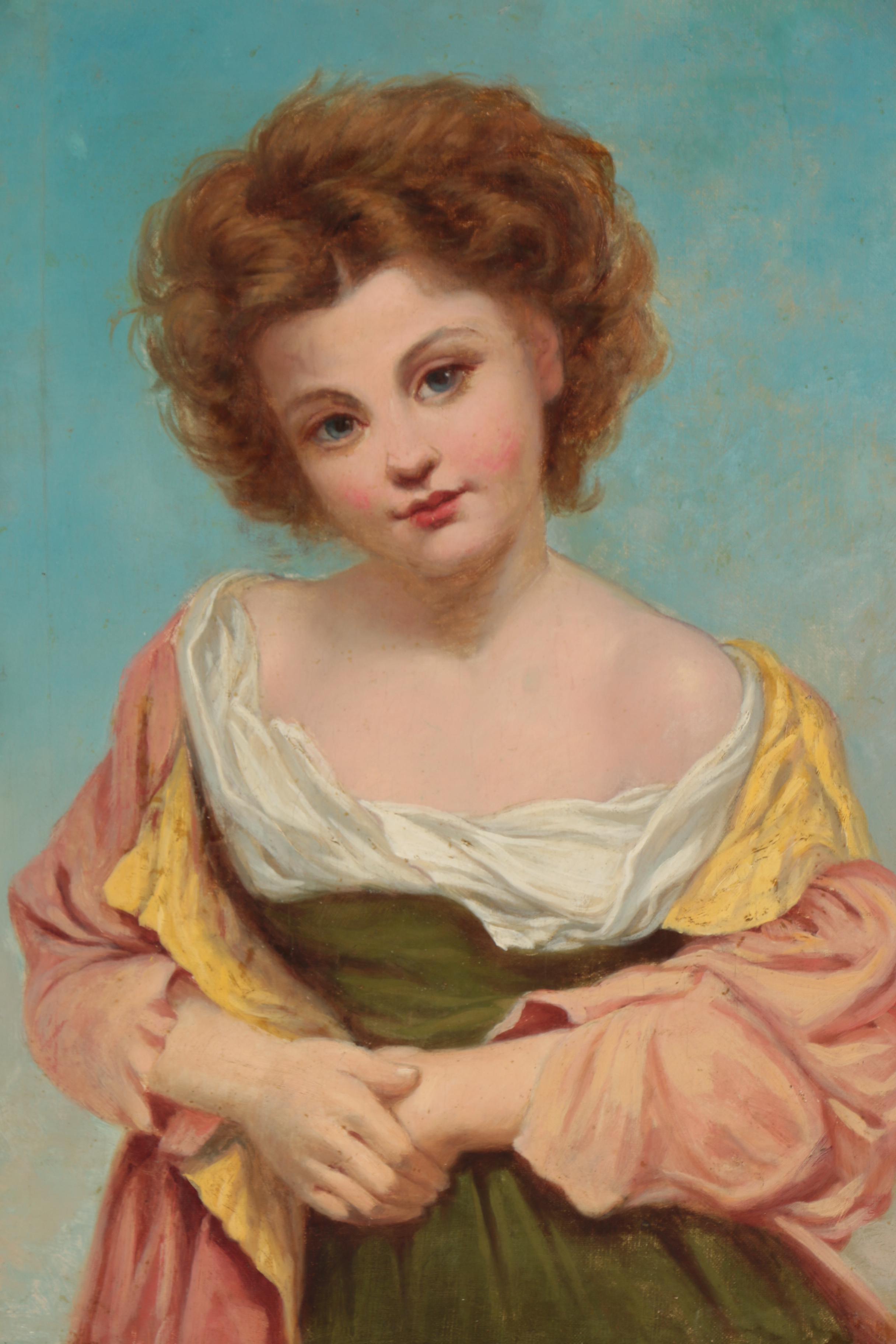 Antique European Oil Painting