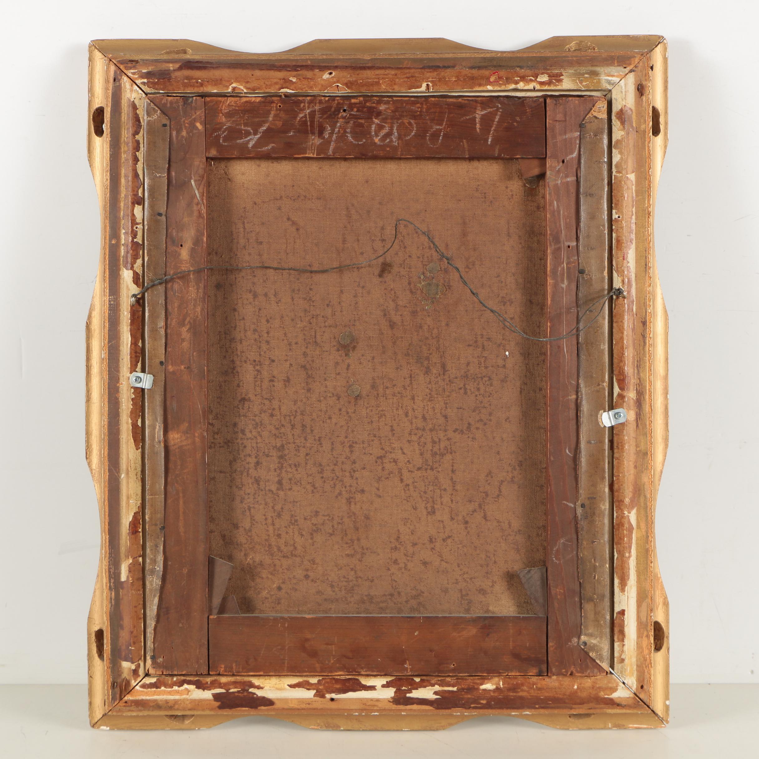 Antique European Oil Painting