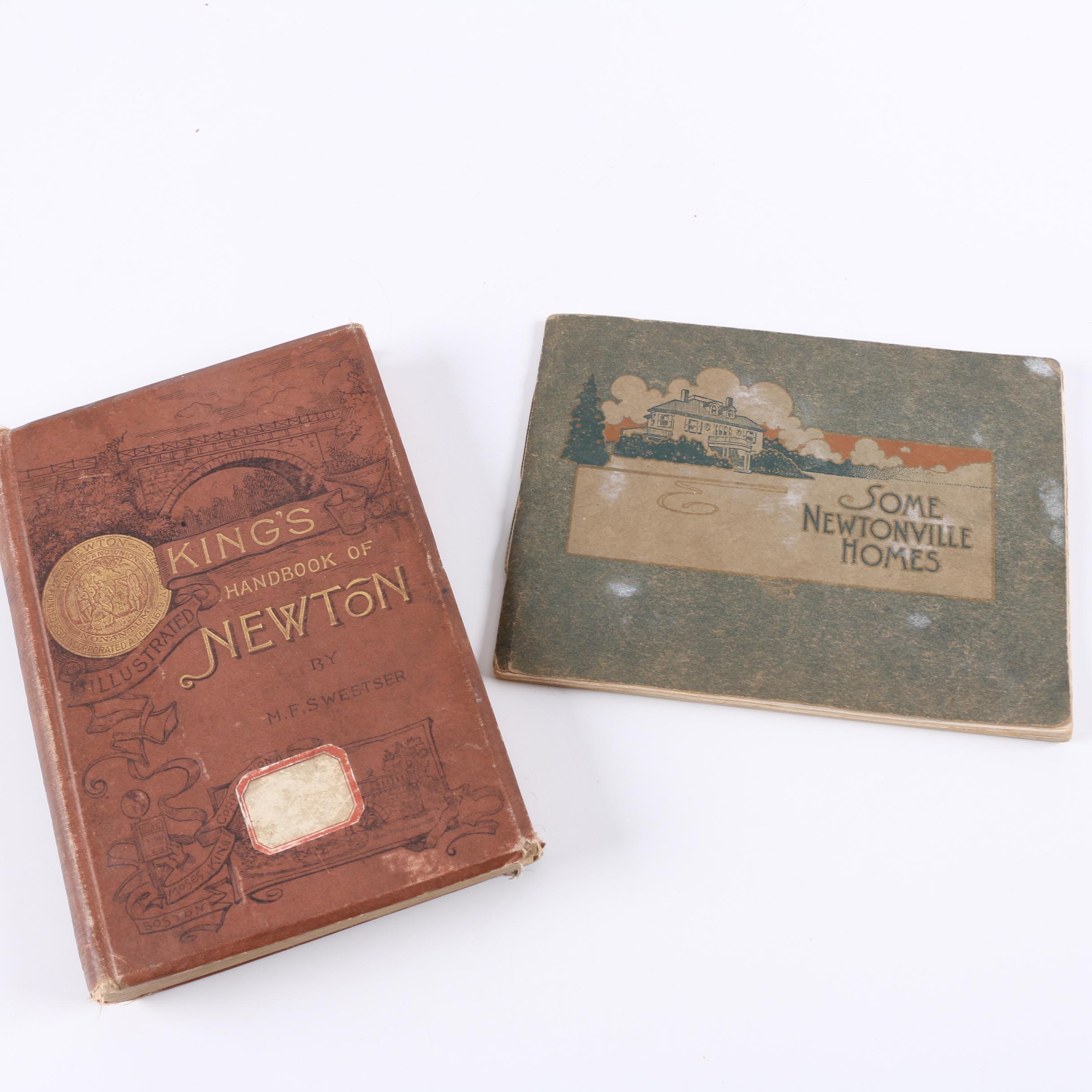 1889 "King's Handbook of Newton Massachusetts" and 1913 "Some Newtonville Homes"