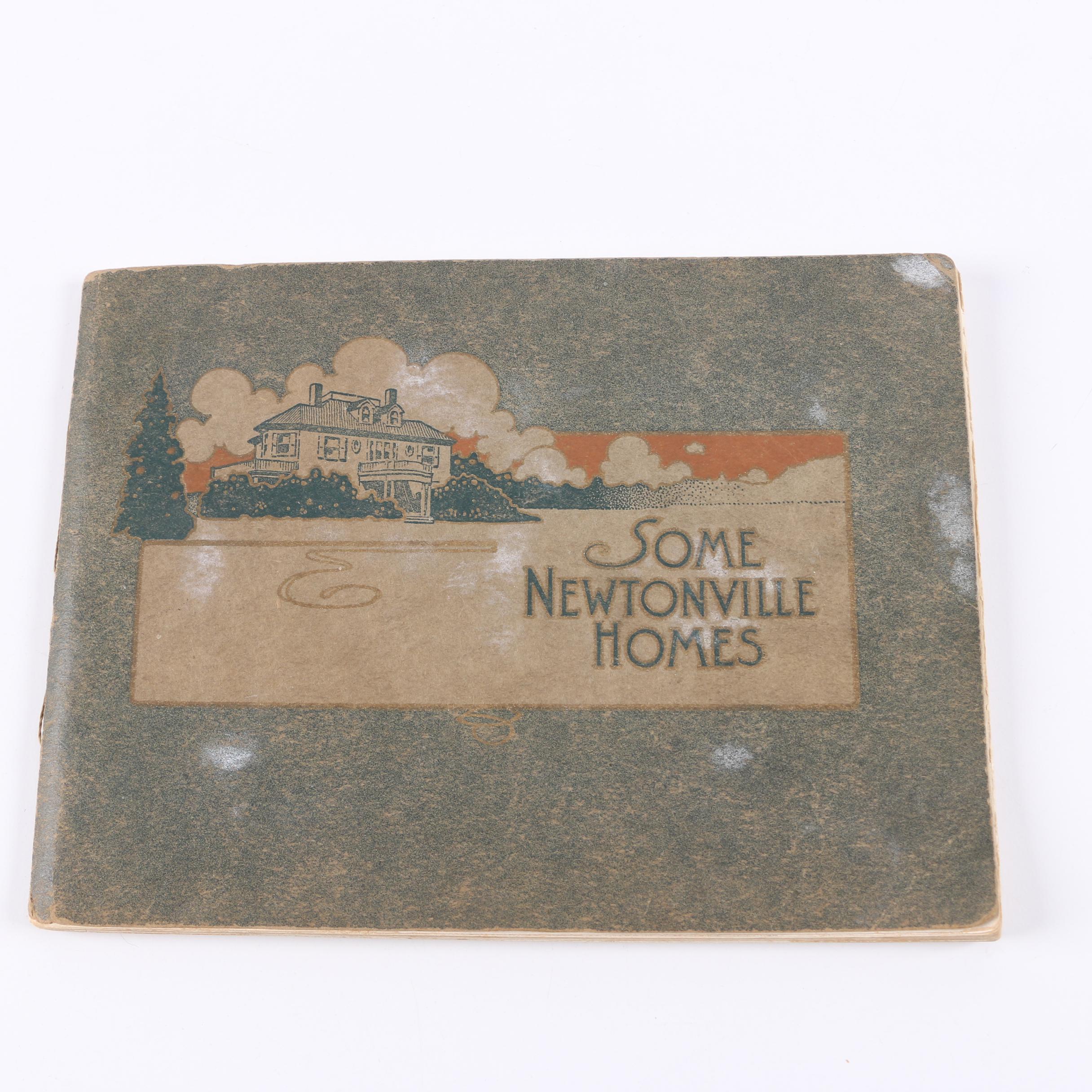 1889 "King's Handbook of Newton Massachusetts" and 1913 "Some Newtonville Homes"