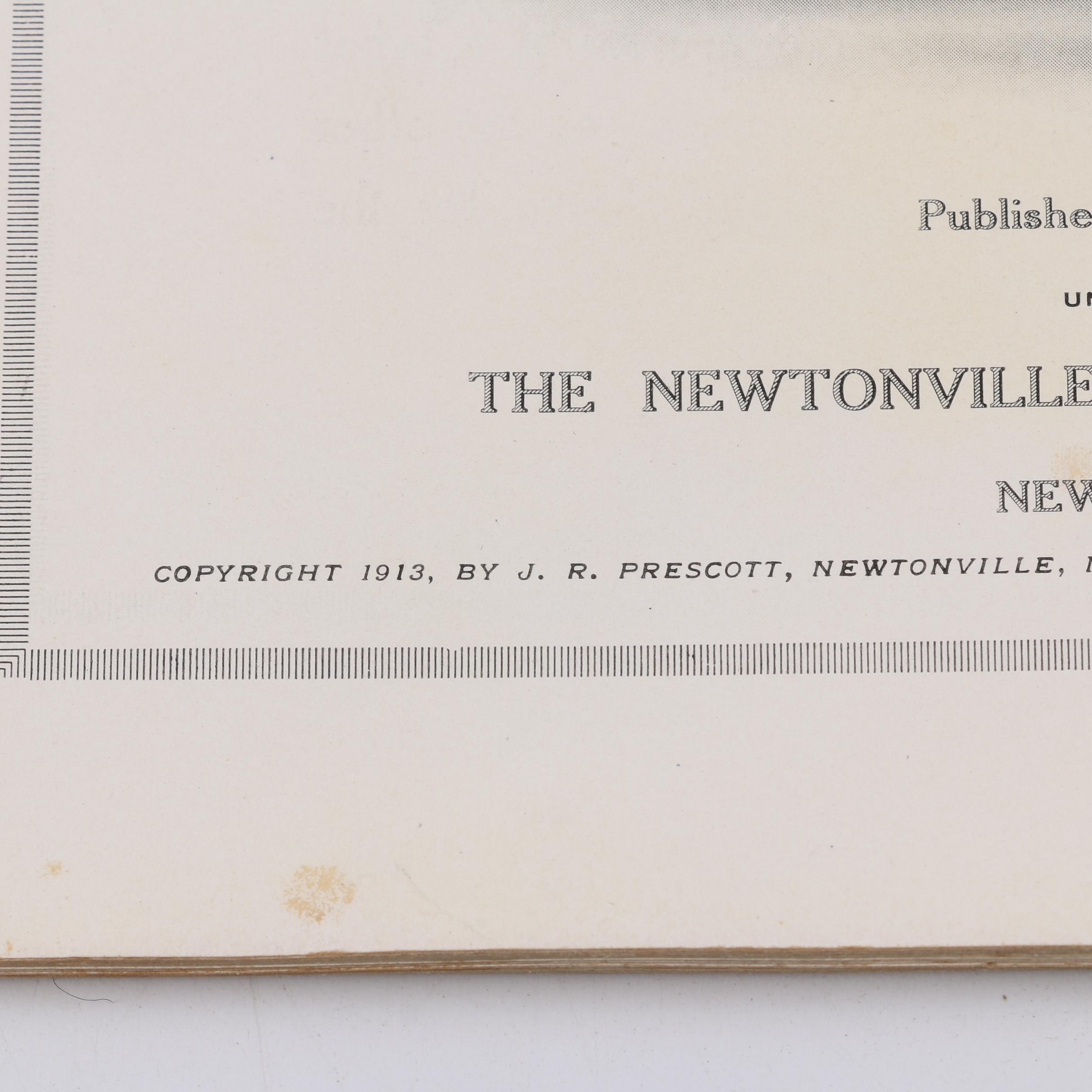 1889 "King's Handbook of Newton Massachusetts" and 1913 "Some Newtonville Homes"