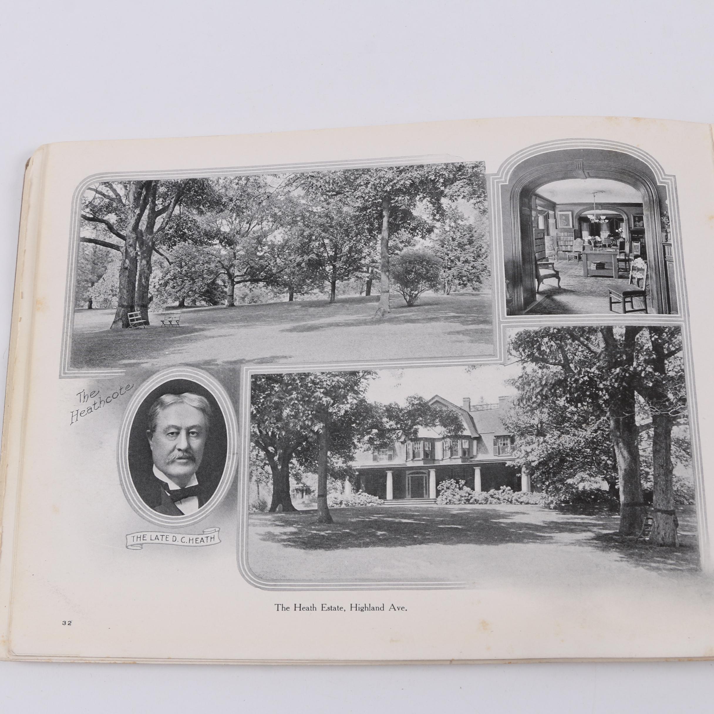 1889 "King's Handbook of Newton Massachusetts" and 1913 "Some Newtonville Homes"