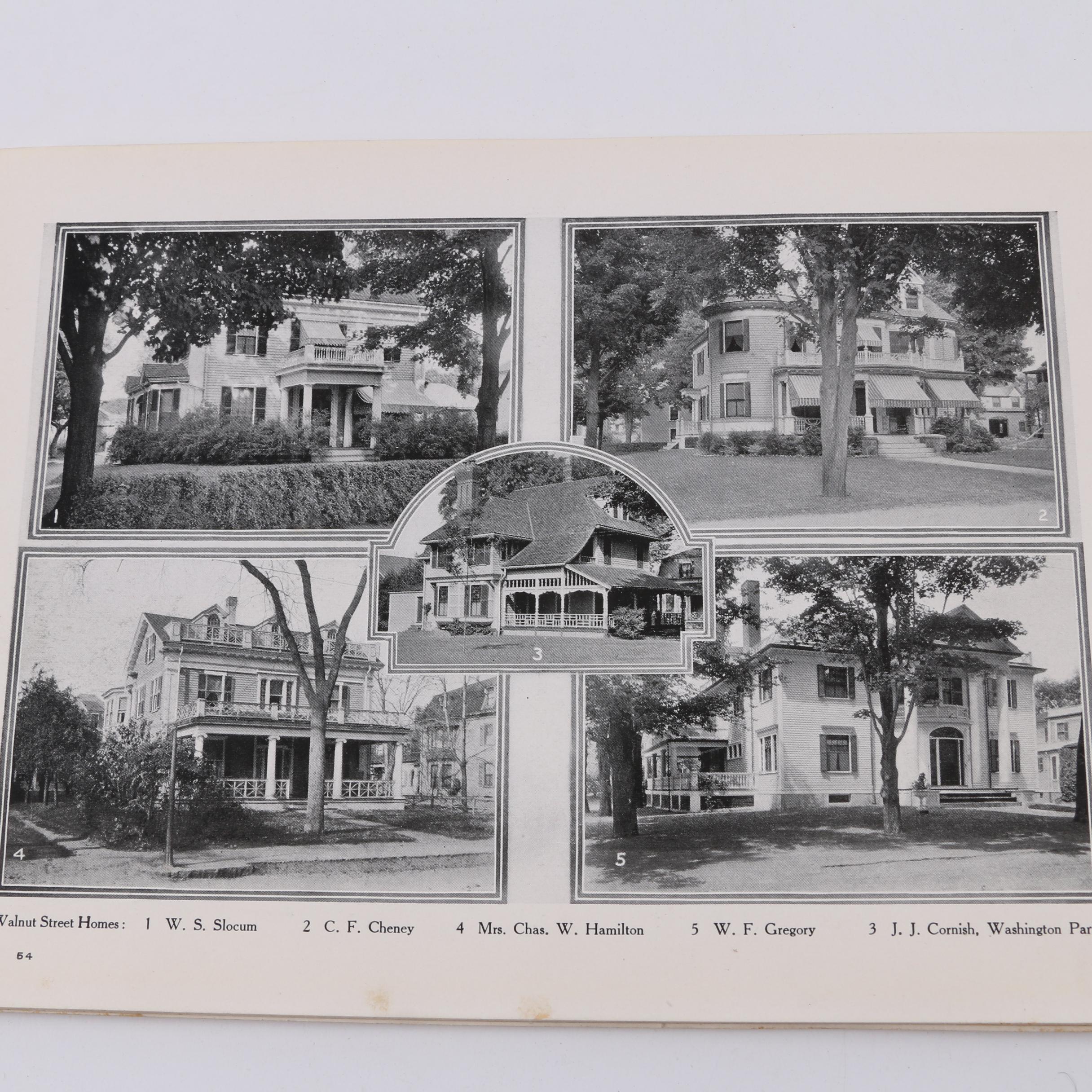 1889 "King's Handbook of Newton Massachusetts" and 1913 "Some Newtonville Homes"