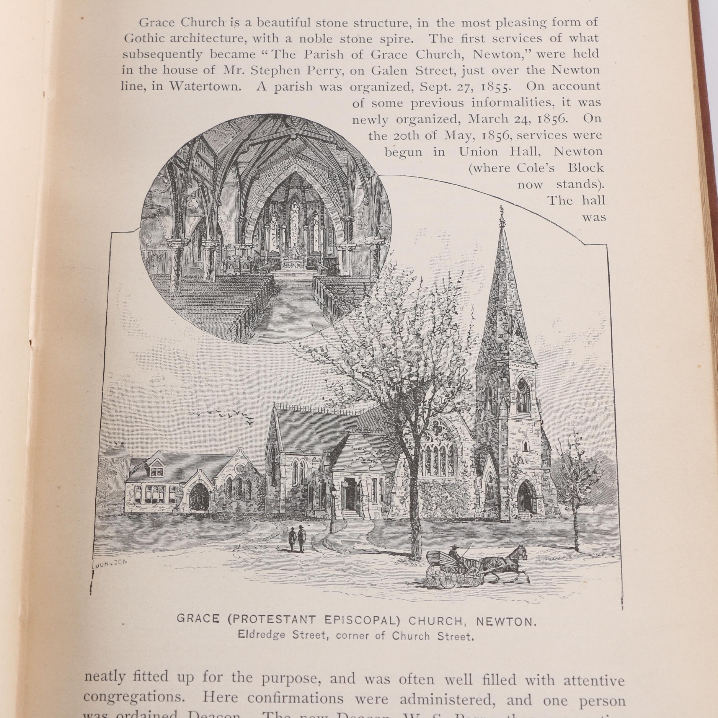1889 "King's Handbook of Newton Massachusetts" and 1913 "Some Newtonville Homes"